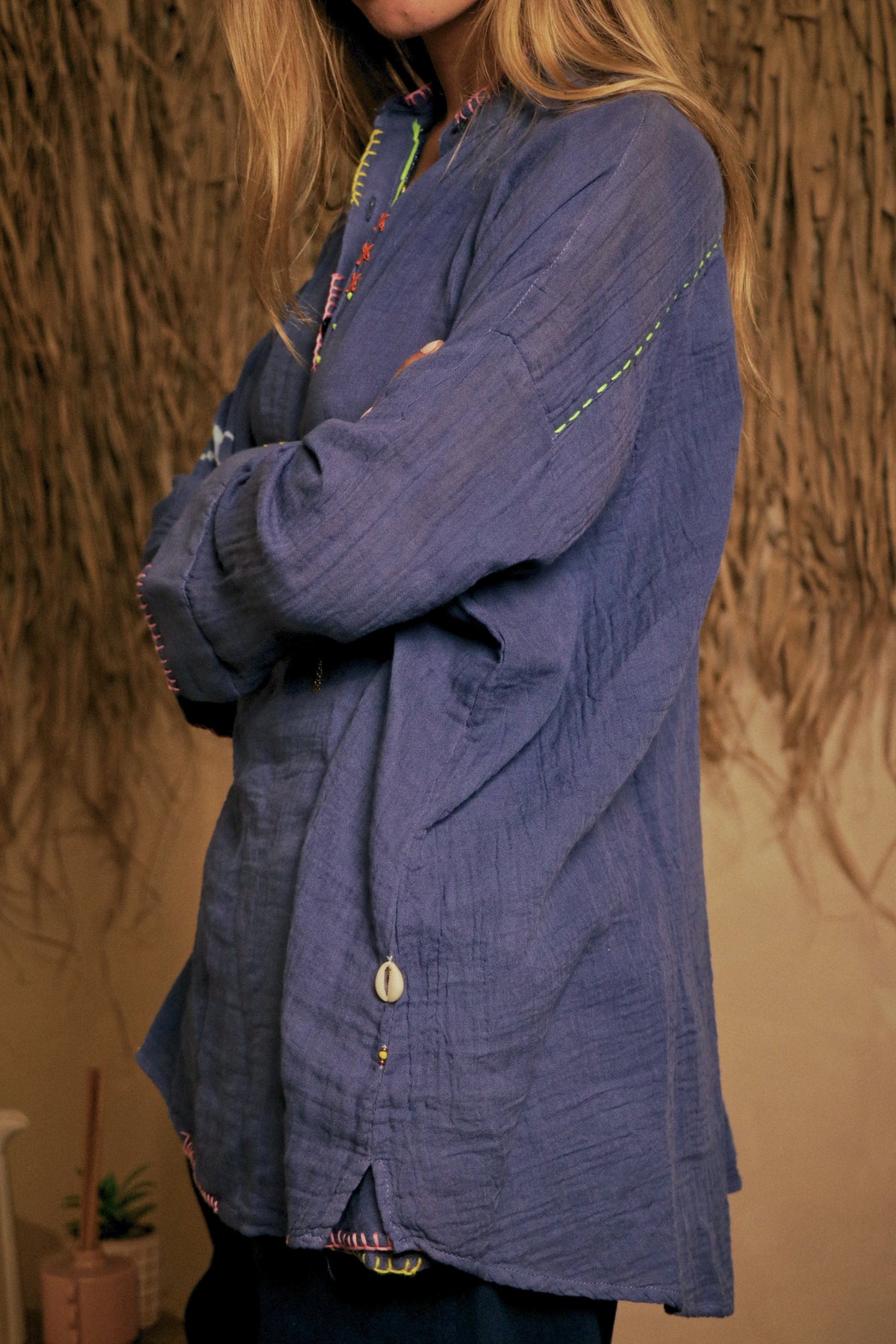 Chemise Indigo Lavande