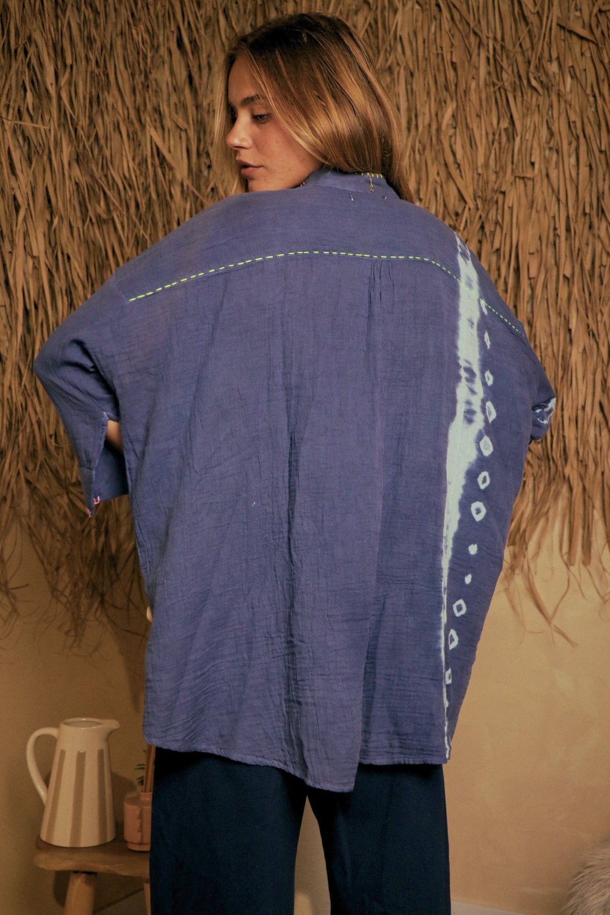Chemise Indigo Lavande