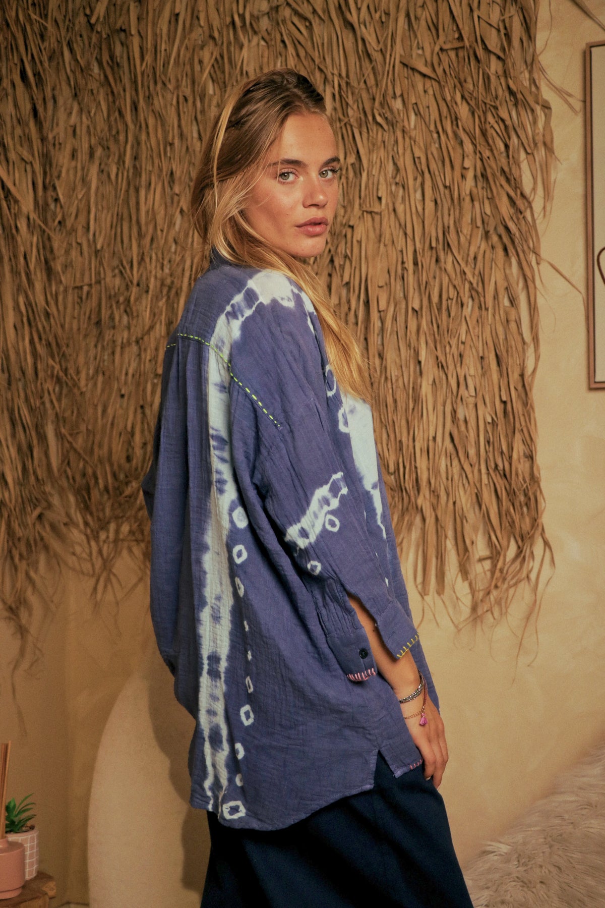 Chemise Indigo Lavande