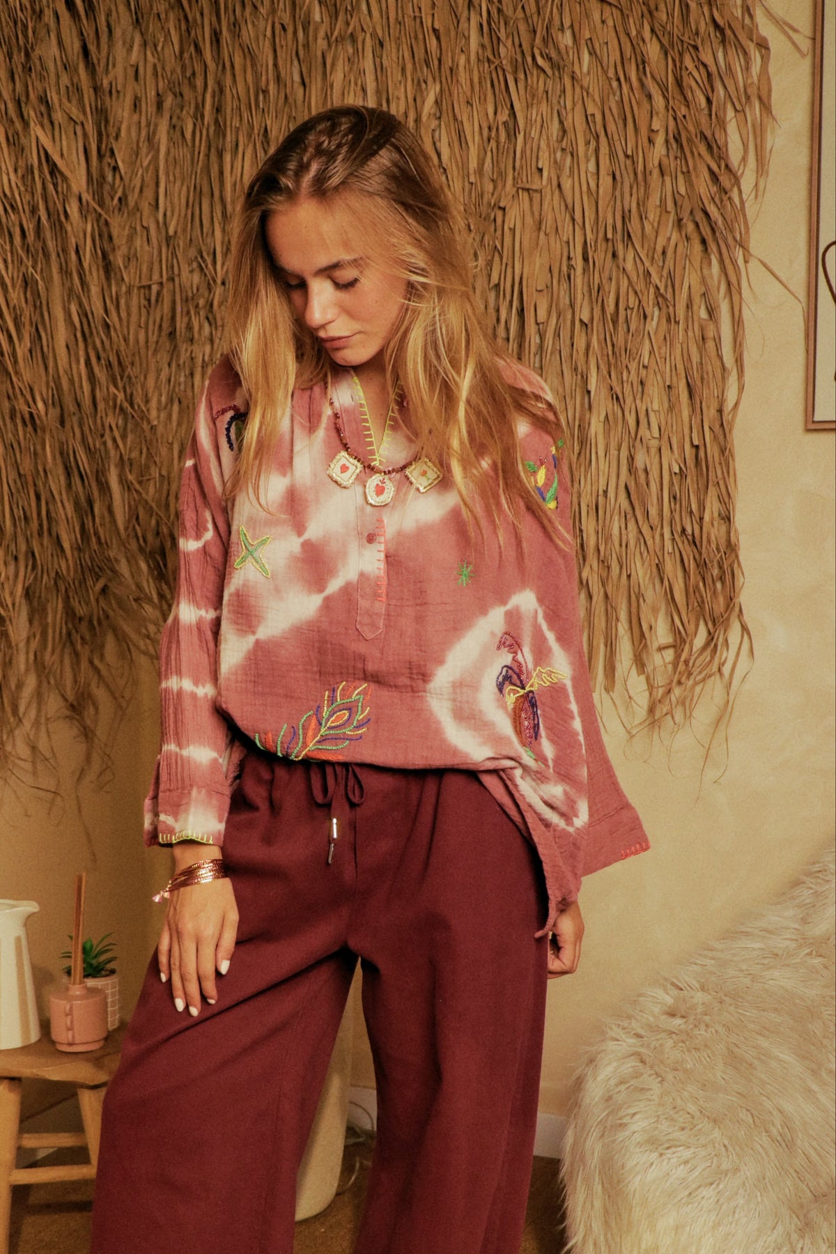 Blouse Bahia Rose