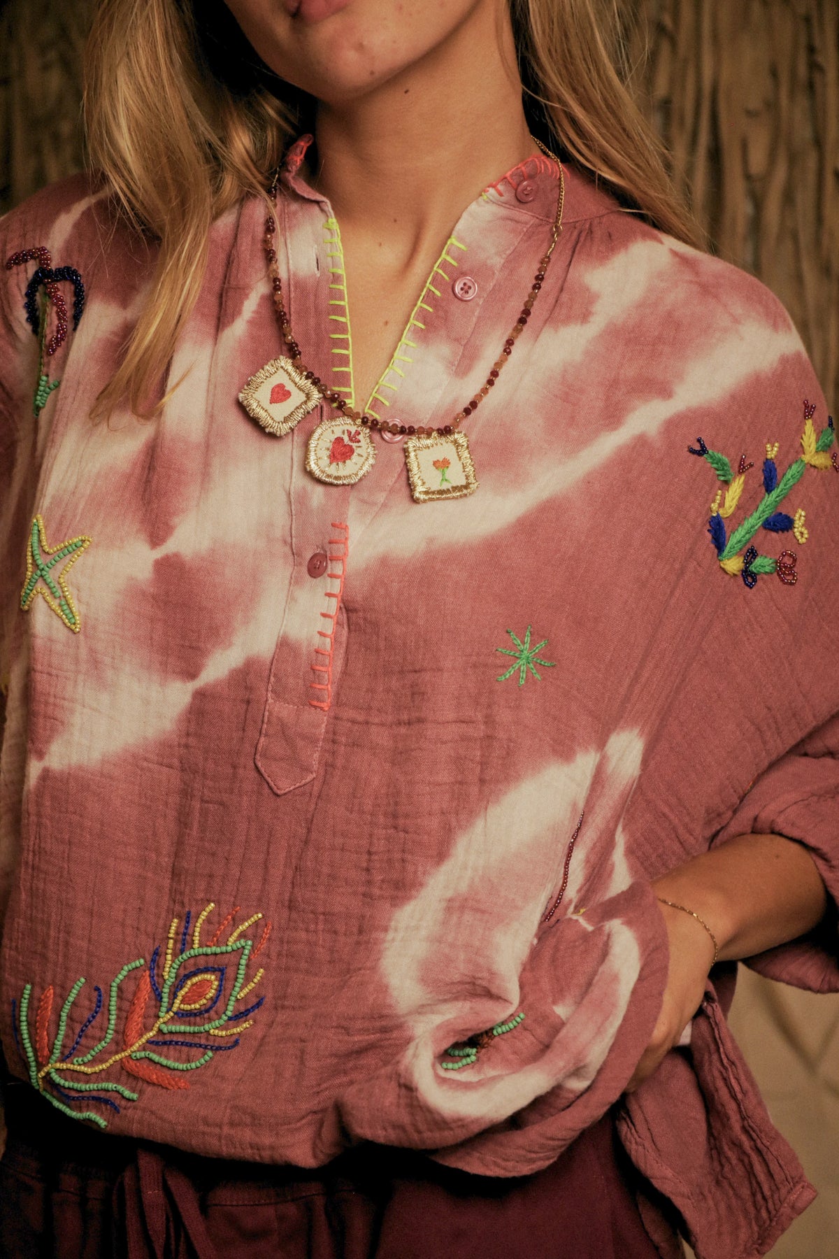 Blouse Bahia Rose