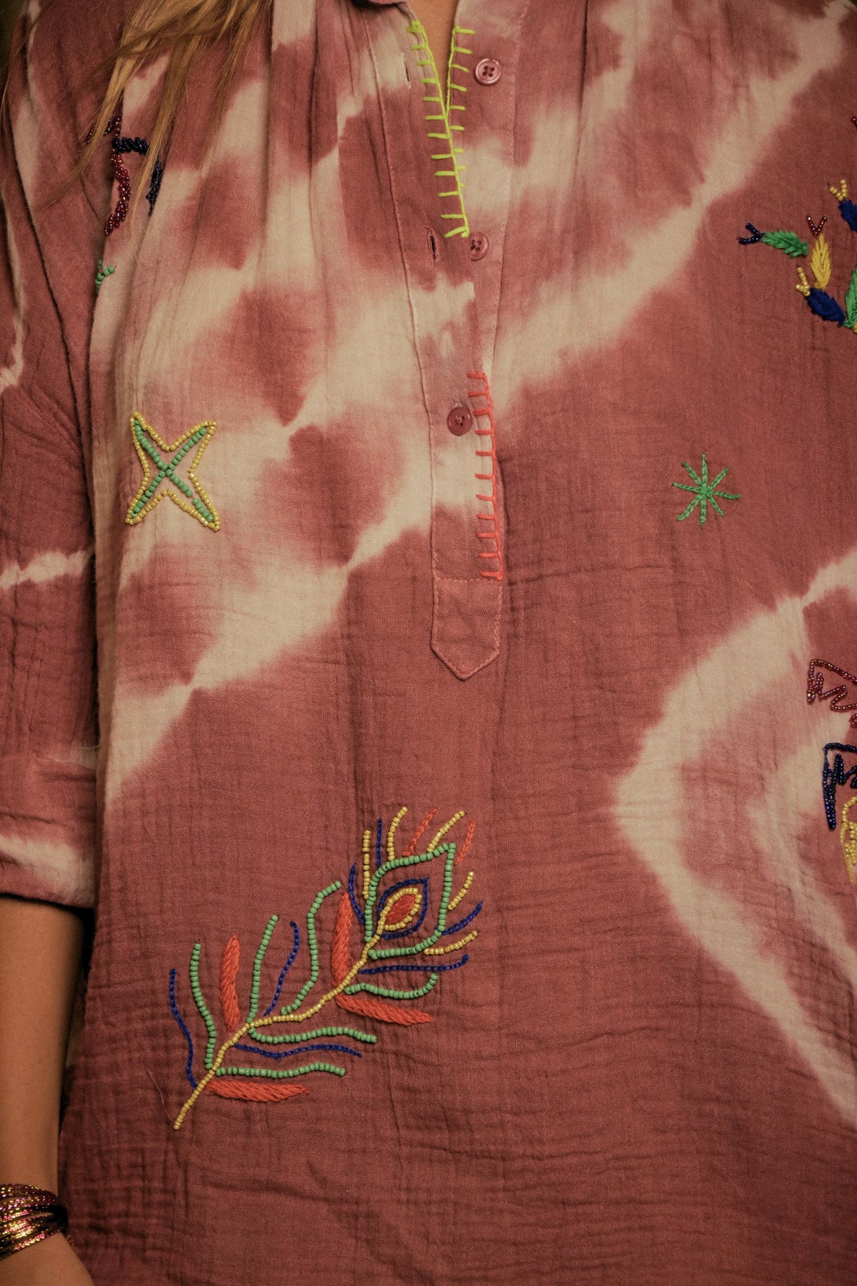 Blouse Bahia Rose