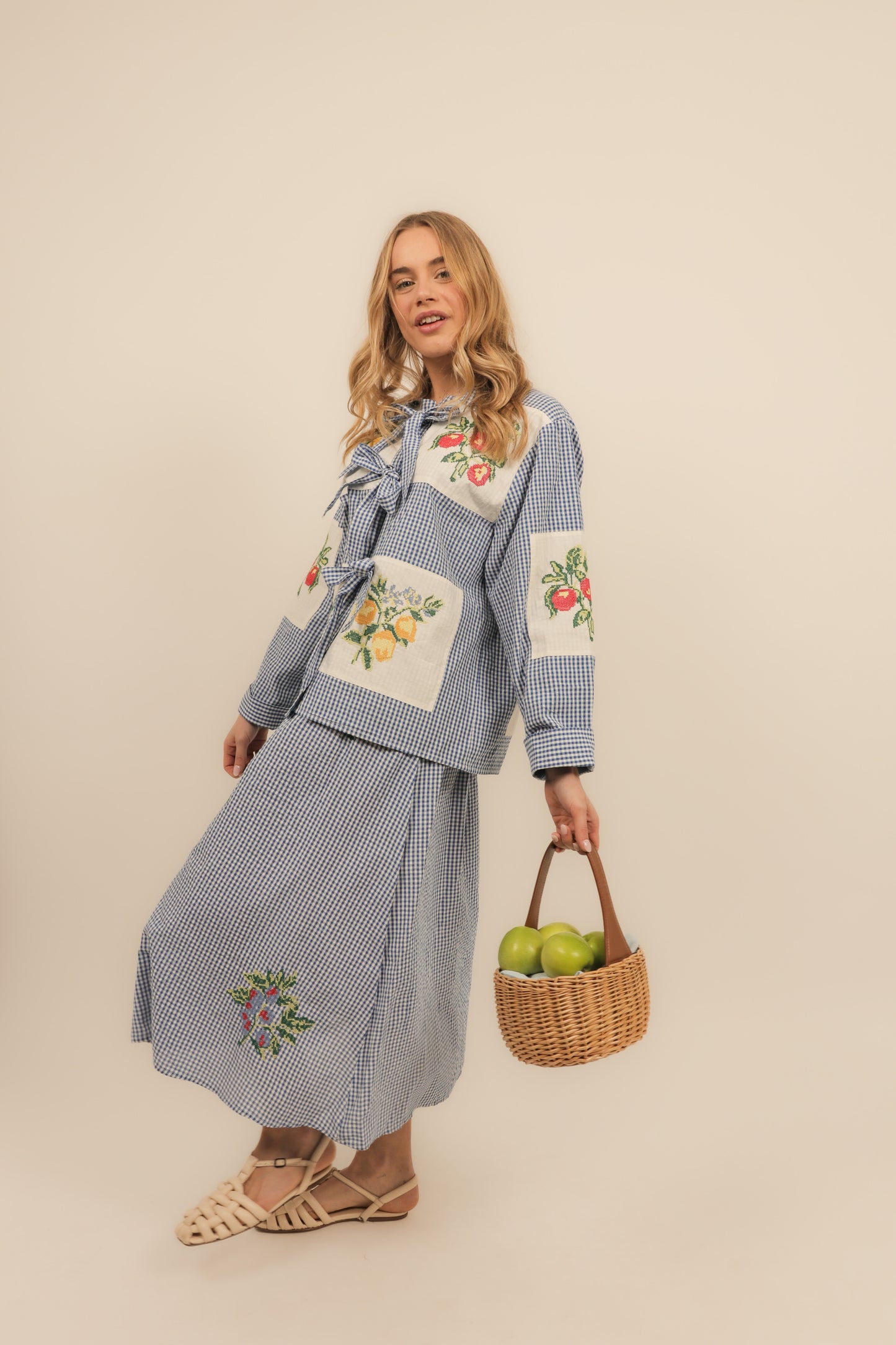 Chemise Berry Picnic