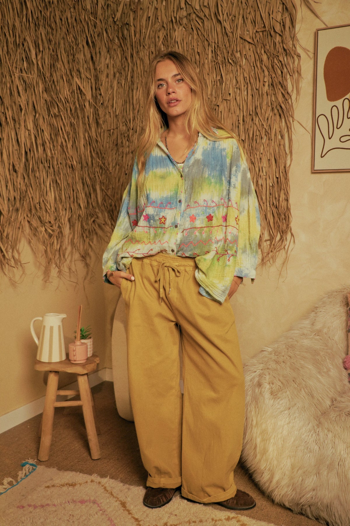 Chemise Aqua Citrus
