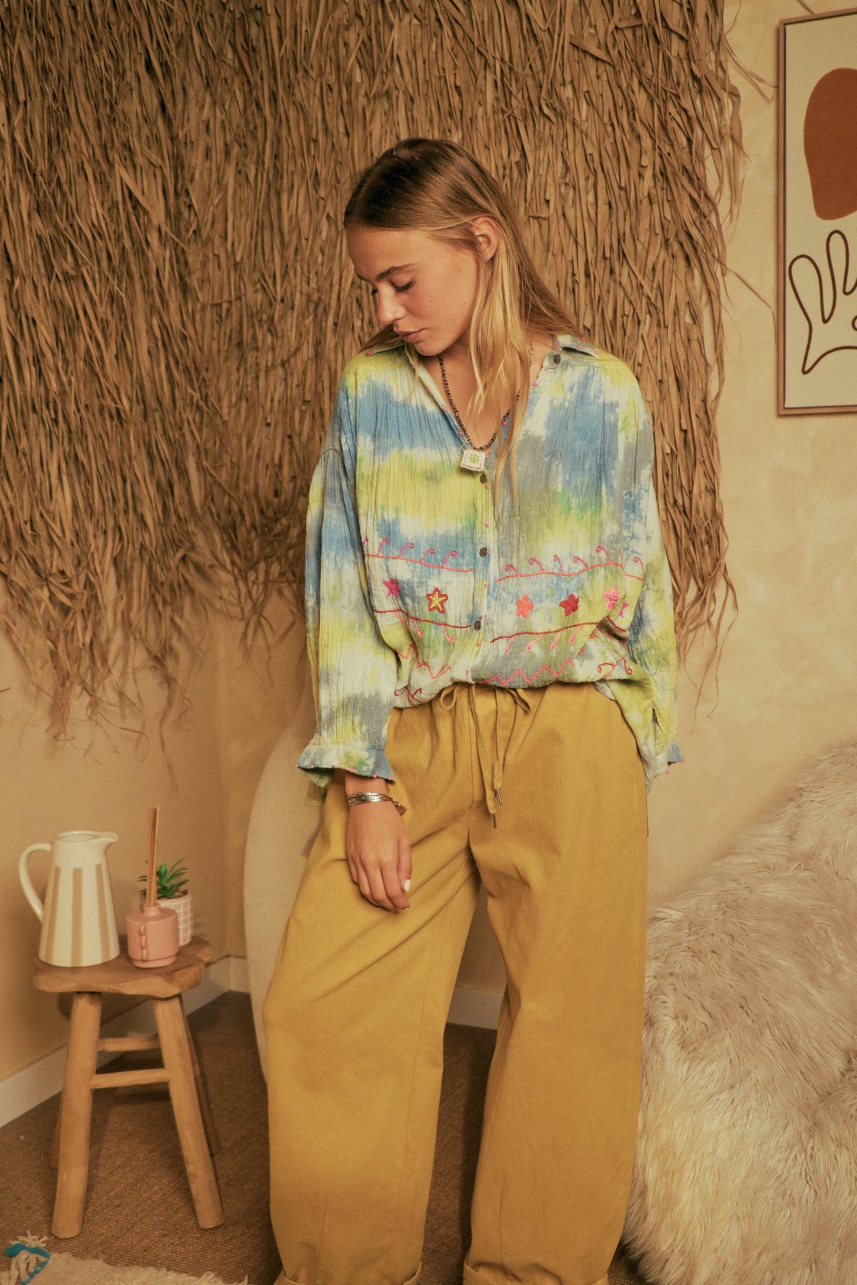 Chemise Aqua Citrus