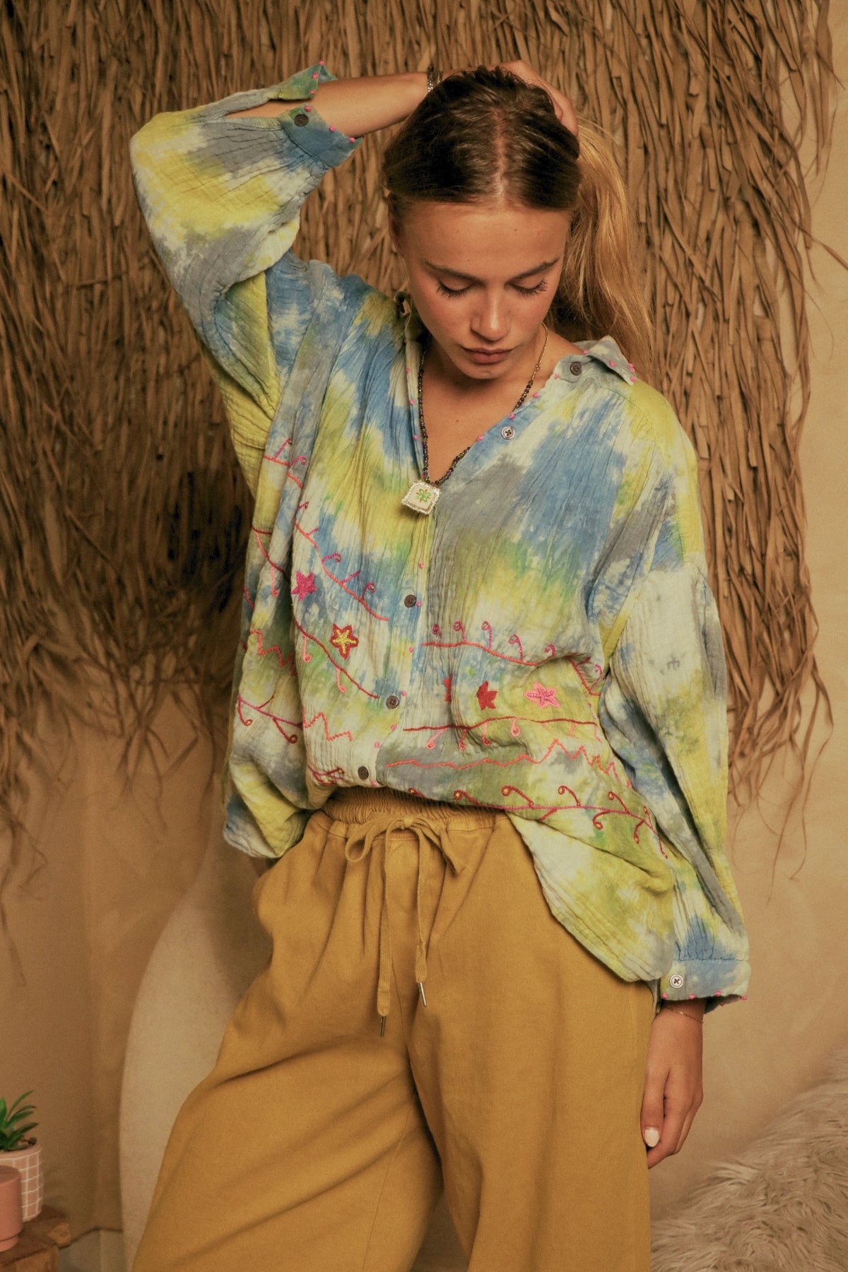Chemise Aqua Citrus