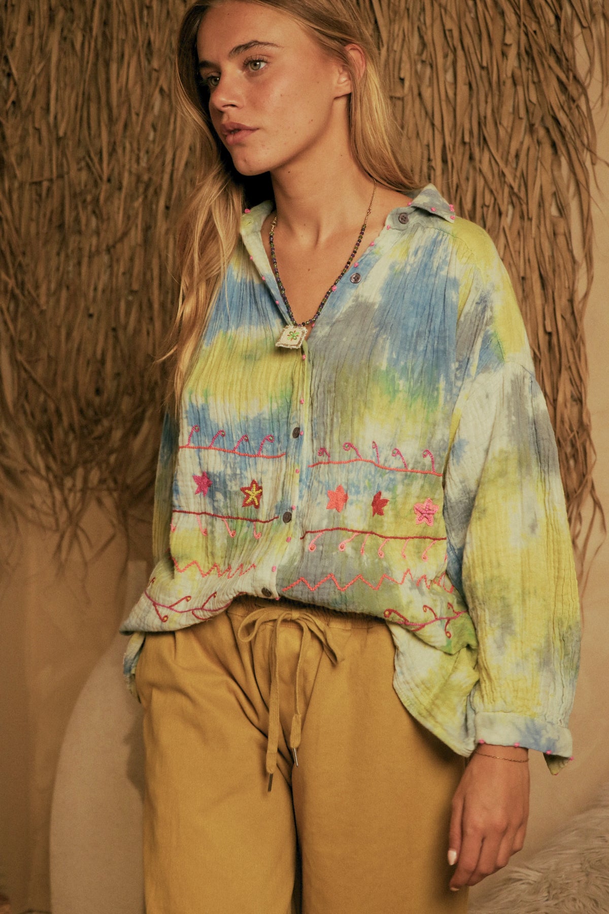 Chemise Aqua Citrus