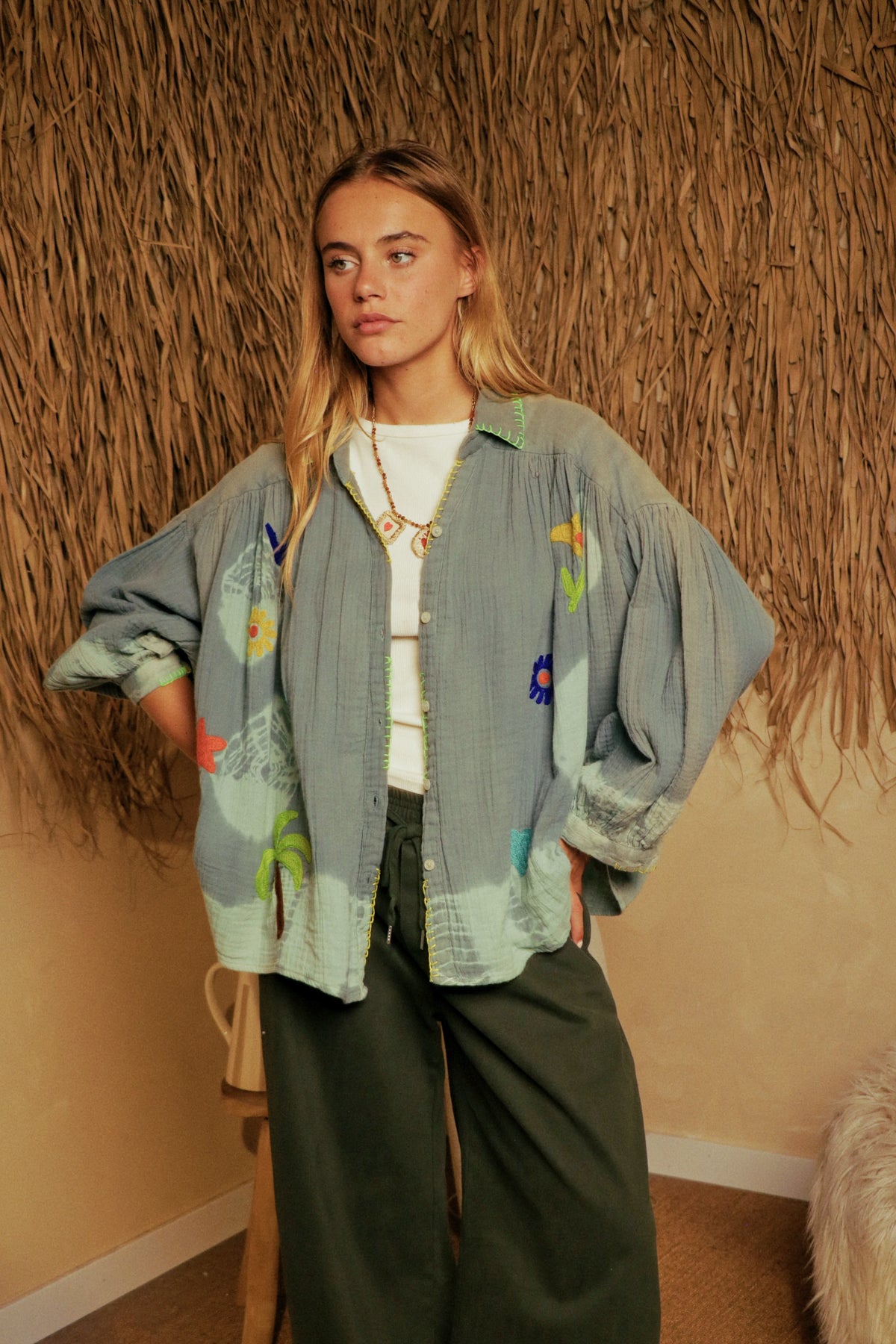 Chemise Jardin d’Émeraude