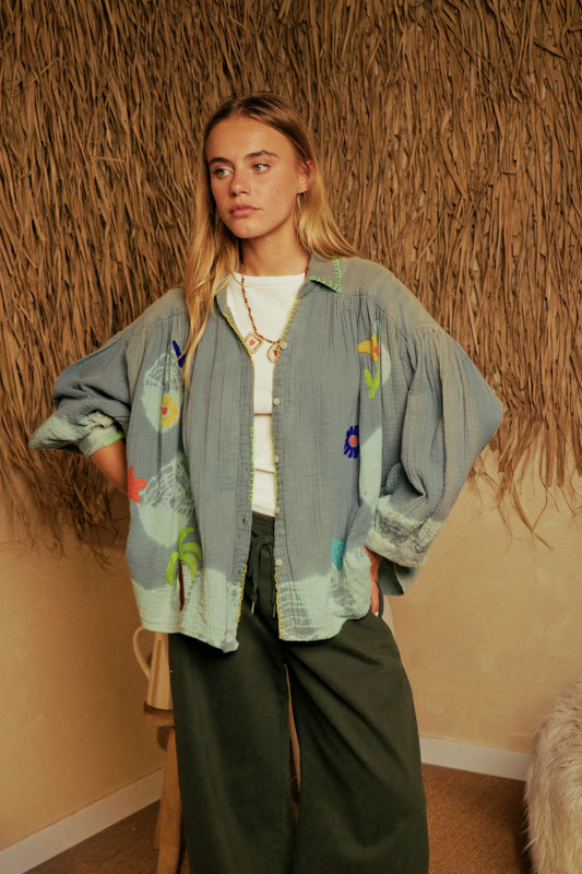 Chemise Jardin d’Émeraude