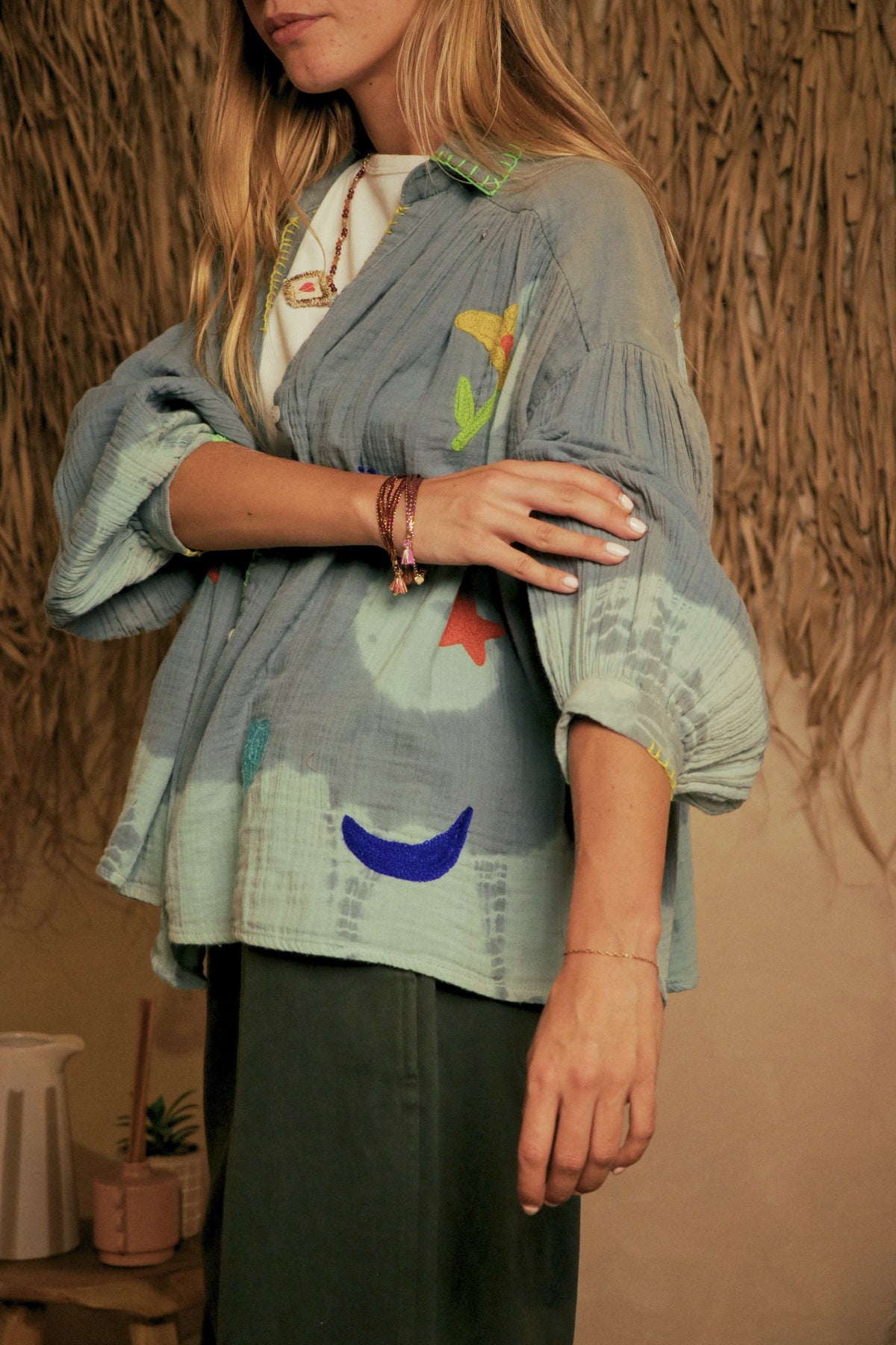 Chemise Jardin d’Émeraude