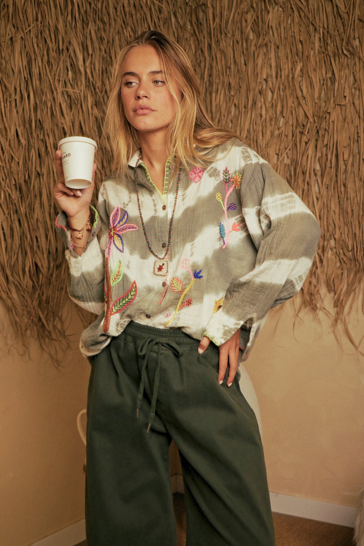 Chemise Désert Fleuri