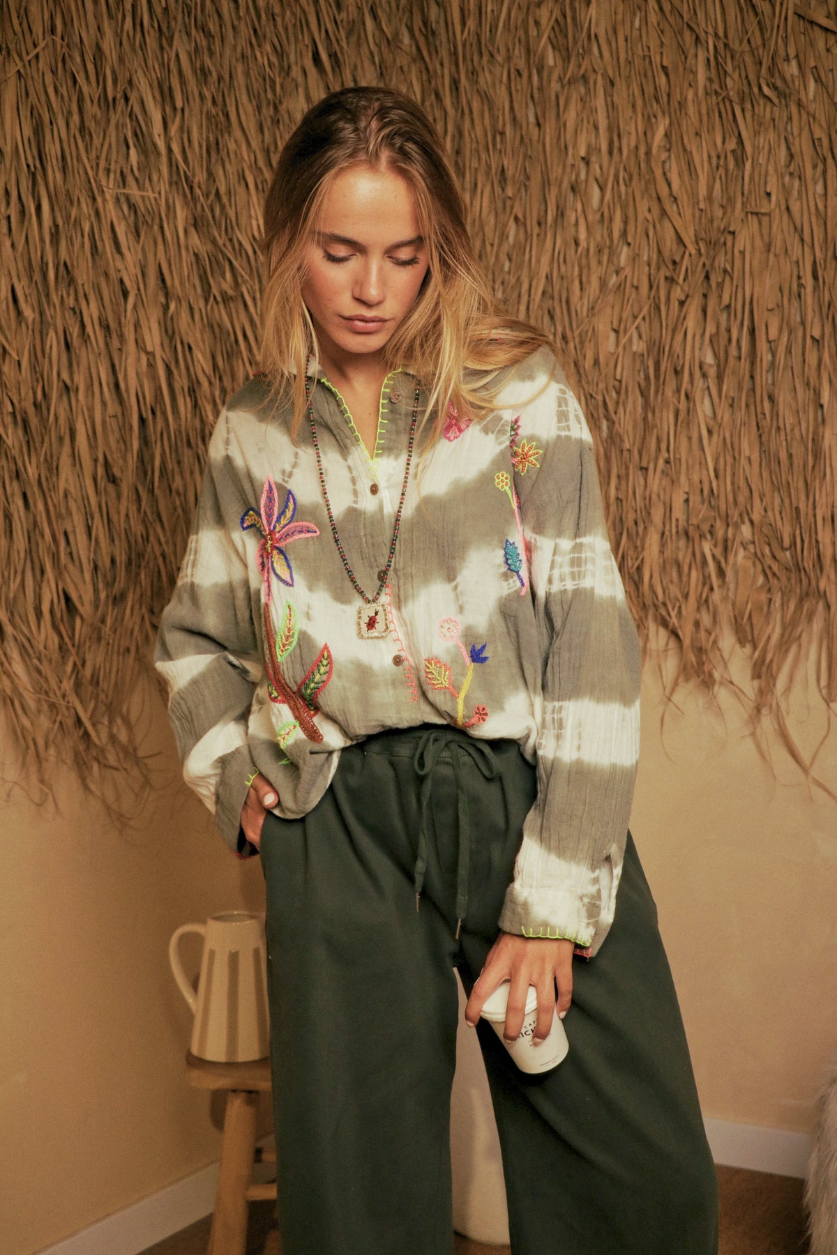Chemise Désert Fleuri