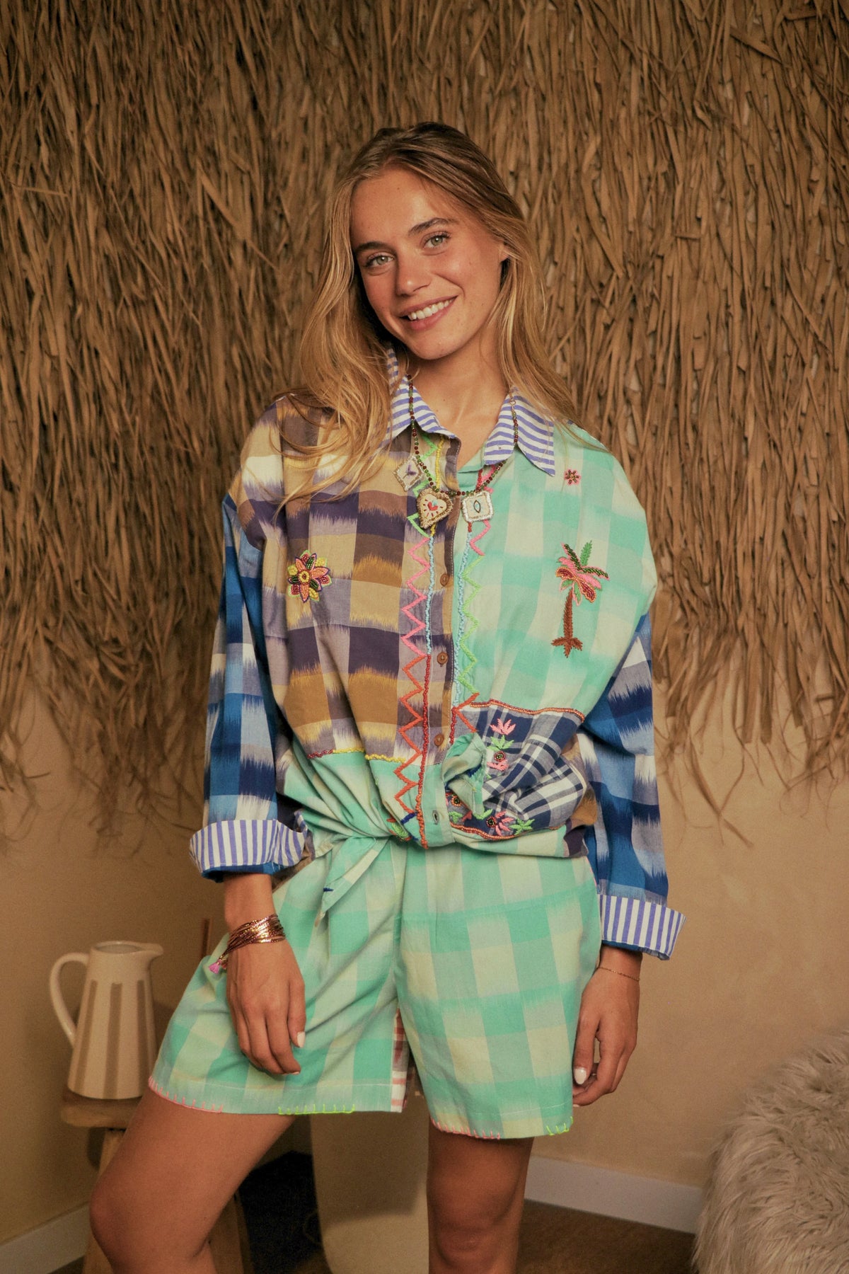 Chemise Carreaux Bahia