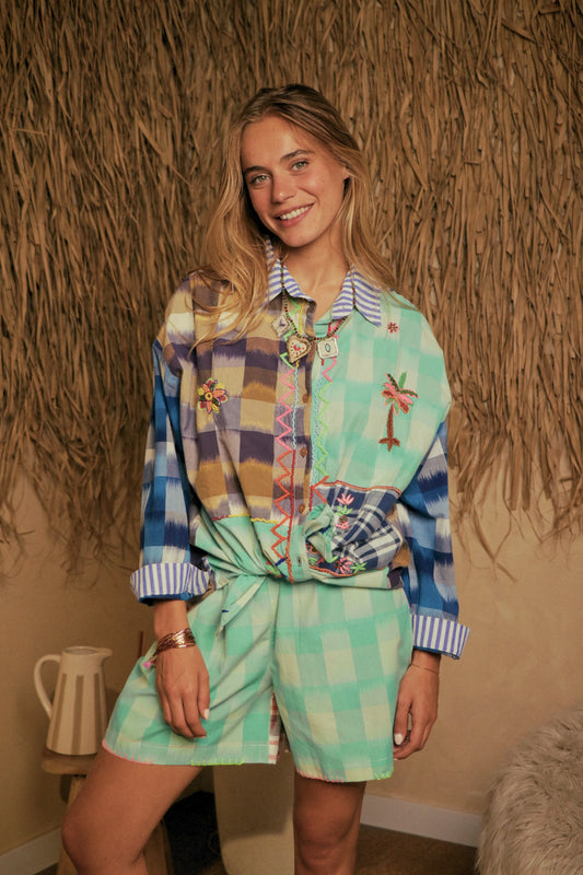 Chemise Carreaux Bahia