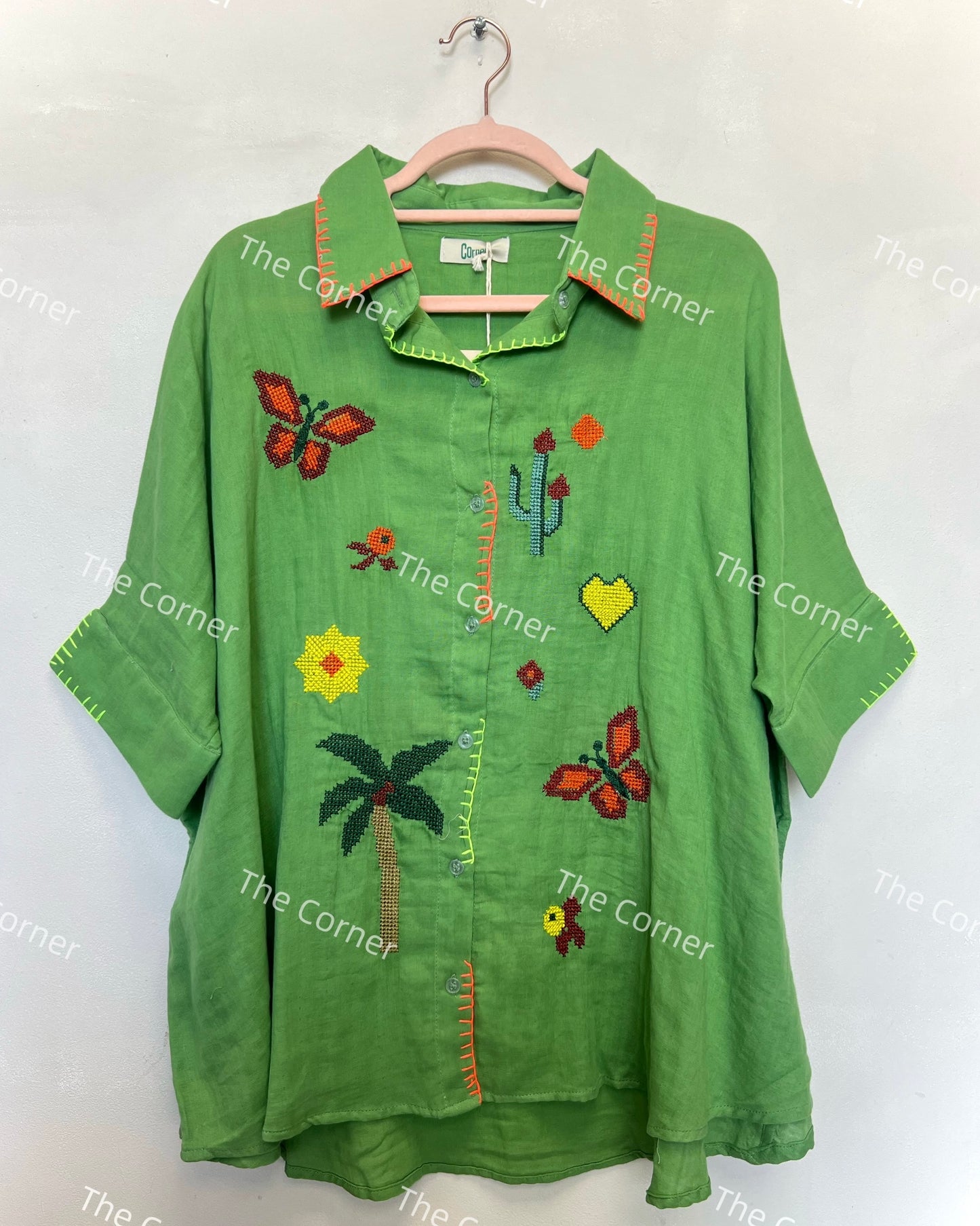 Chemise Rose des Îles