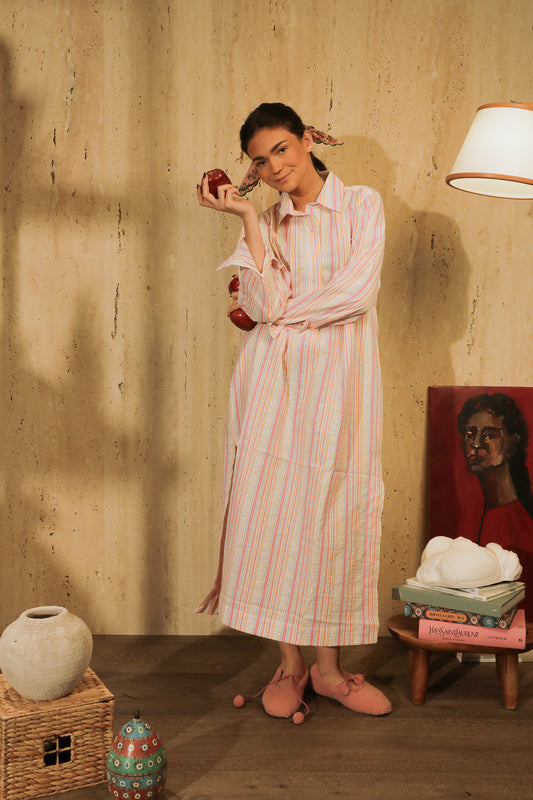 Robe Matin Maison Rosé