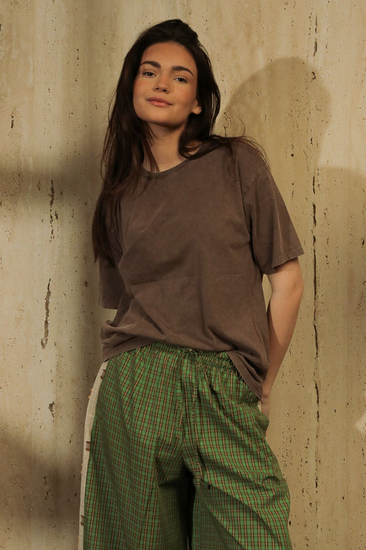 T-shirt Essentiel Chocolat