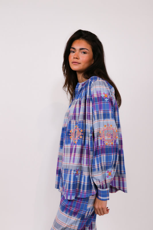 Blouse brodée Sia