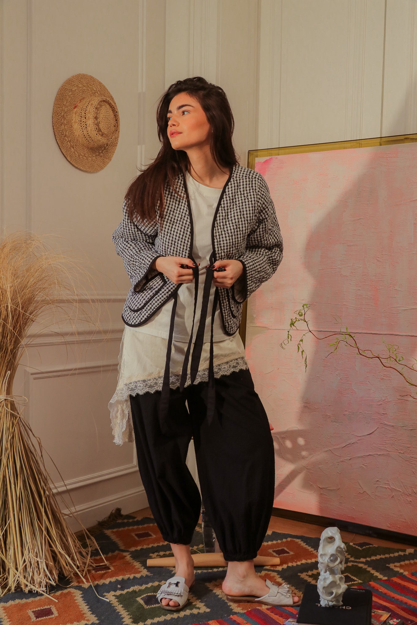 Veste Élise Brodée