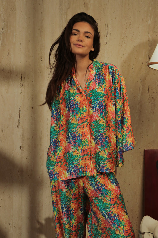 Chemise Jardin Impressionniste