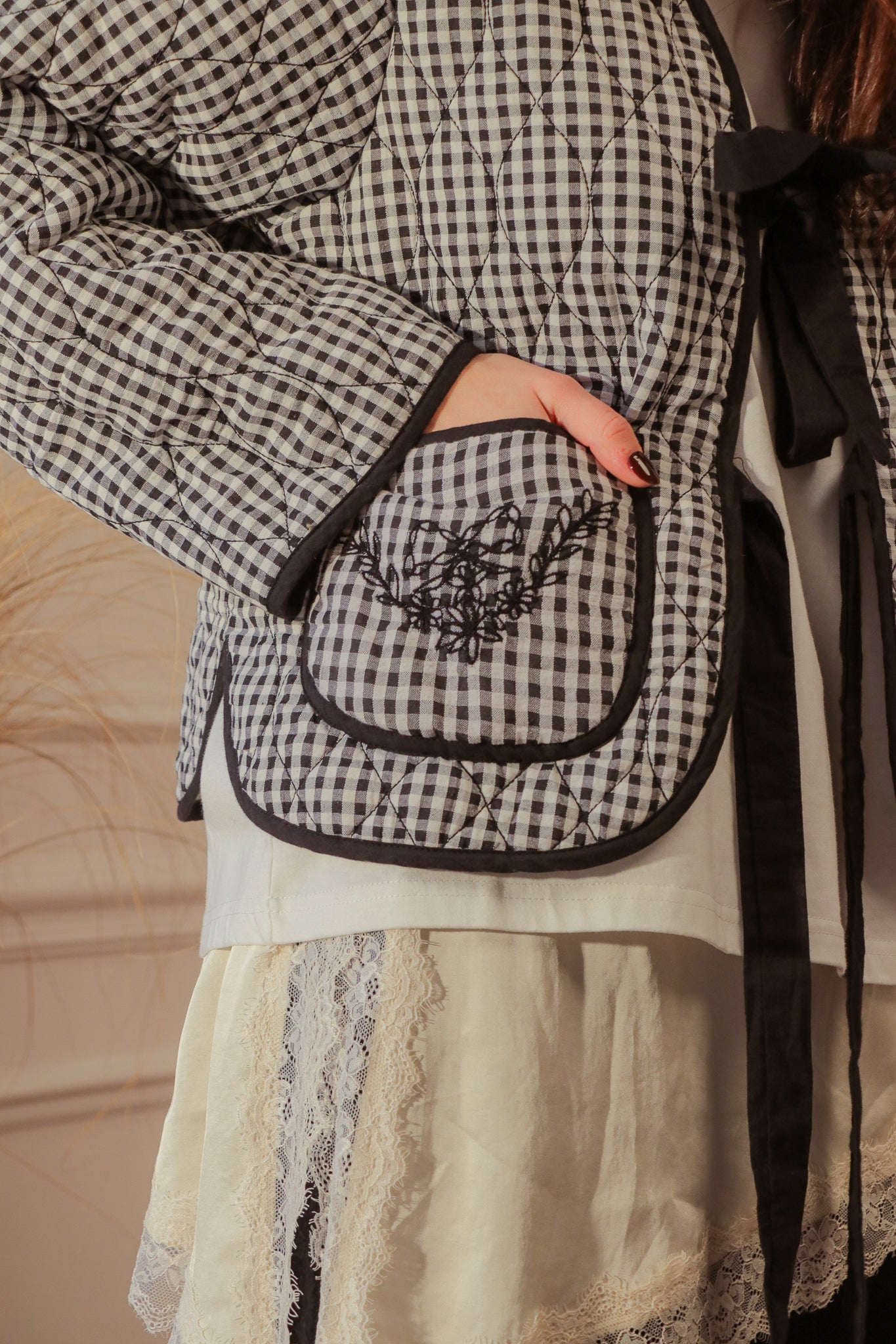 Veste Élise Brodée