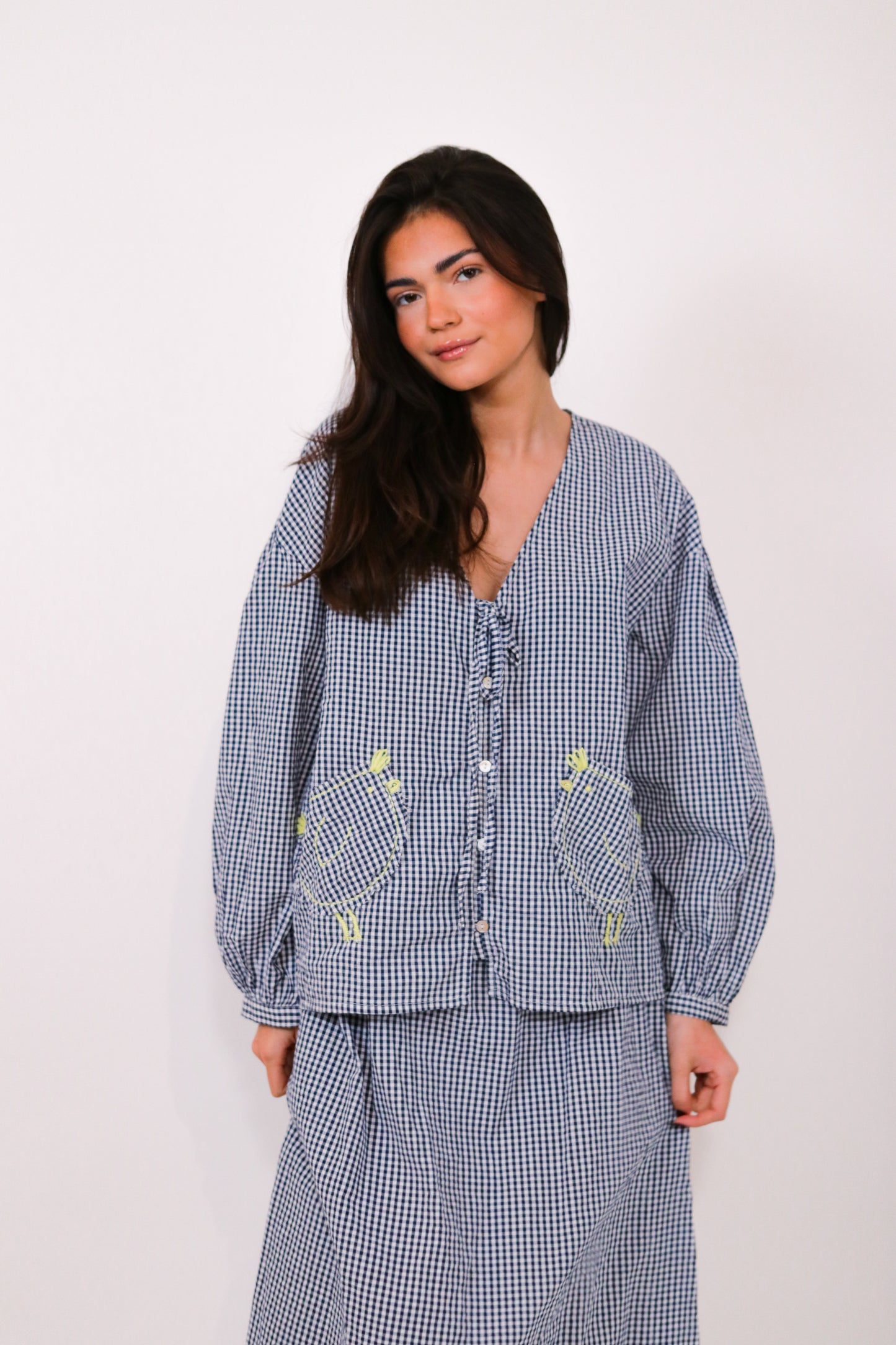 Blouse vichy Capucine