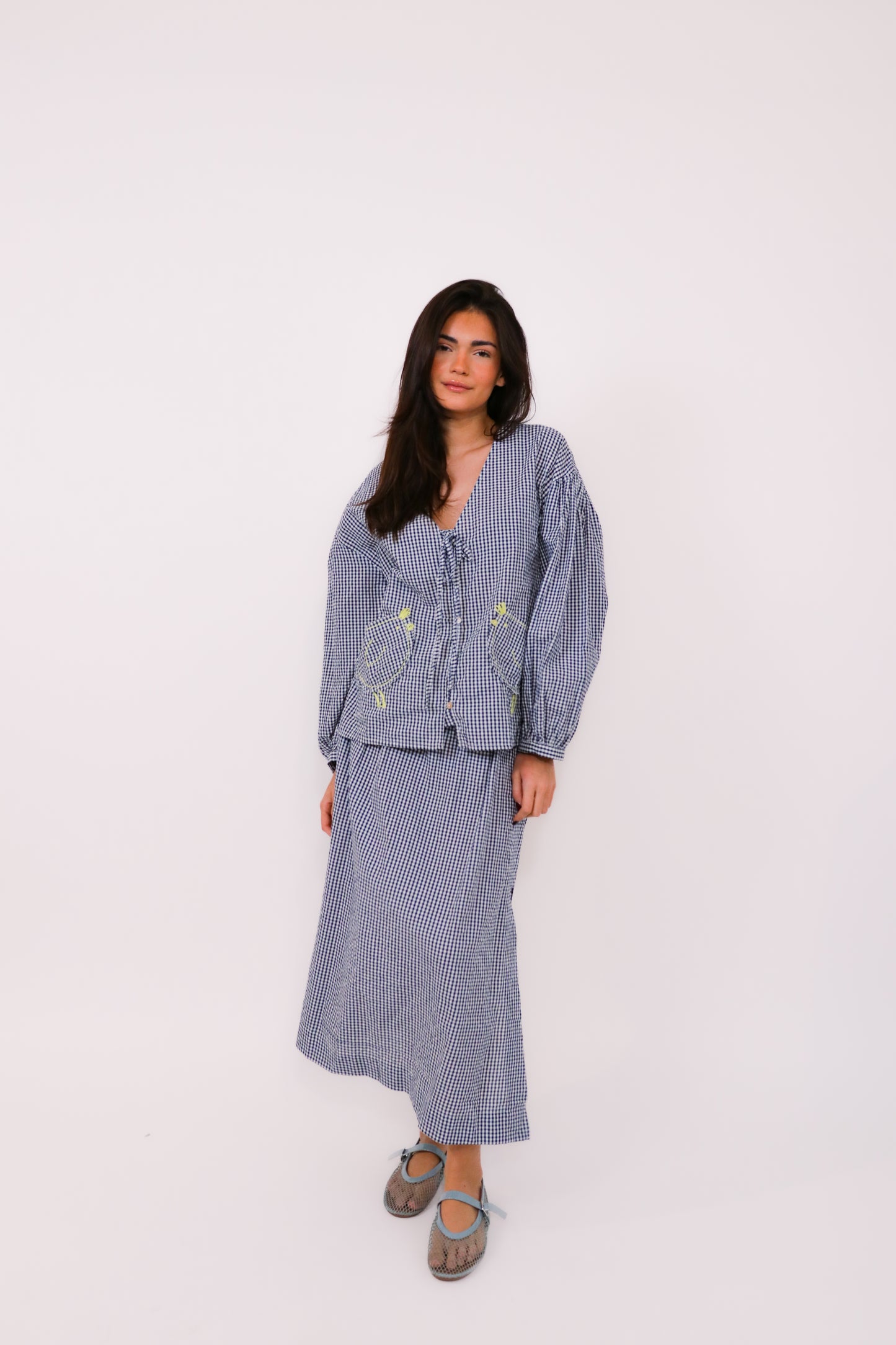 Blouse vichy Capucine