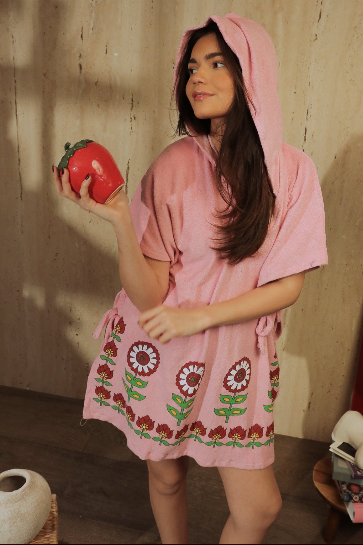 Blouse Plage Rosé