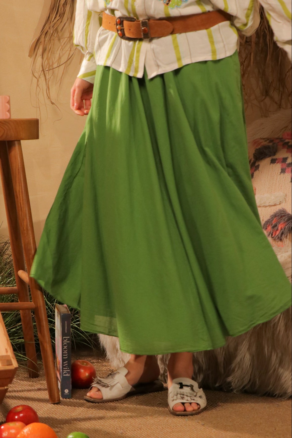 Jupe Verde Primavera