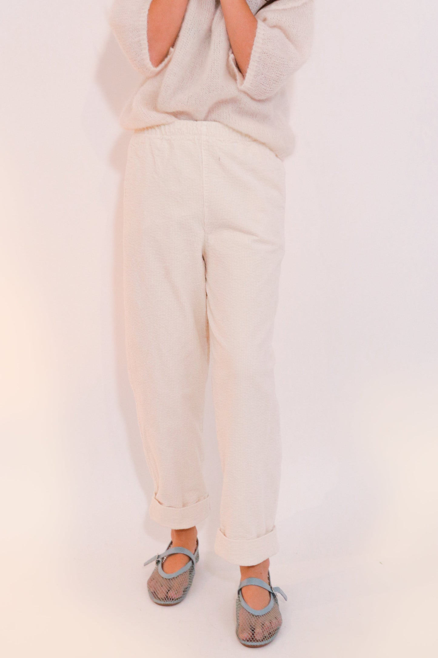 Pantalon Épure Ivoire