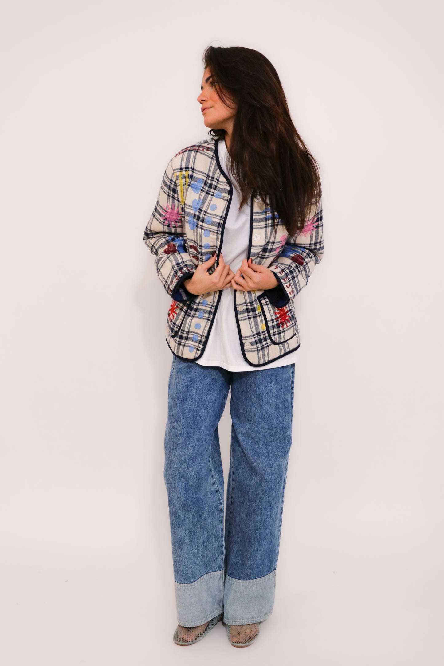 Veste brodée Dolce Vita