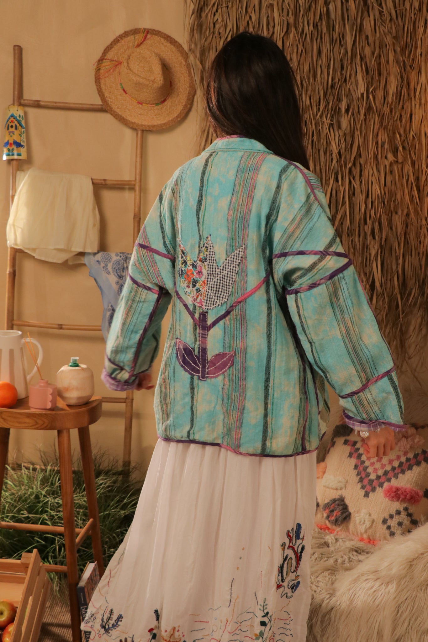 Veste Bohème Tissée