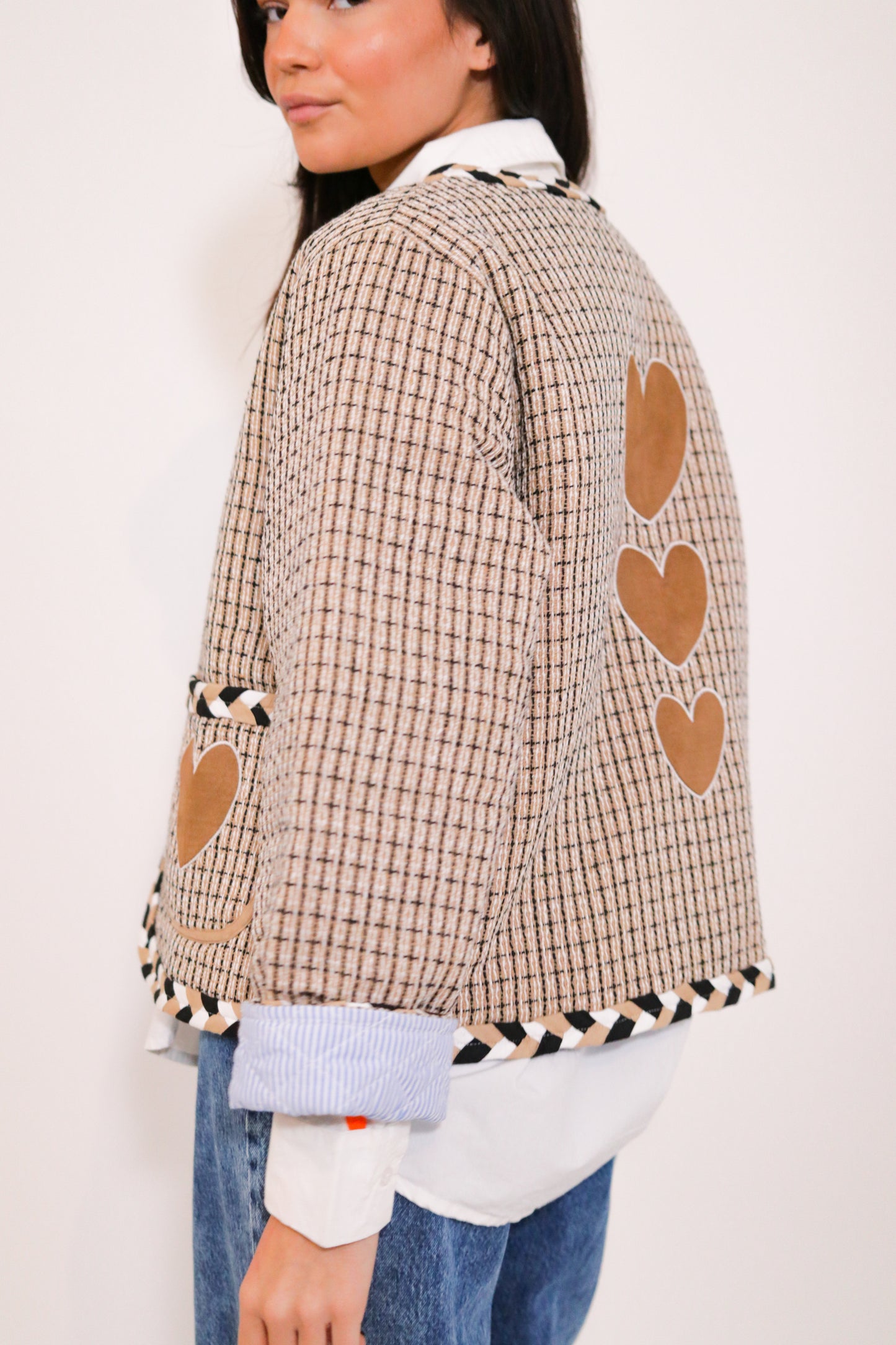 Veste en tweed Heart