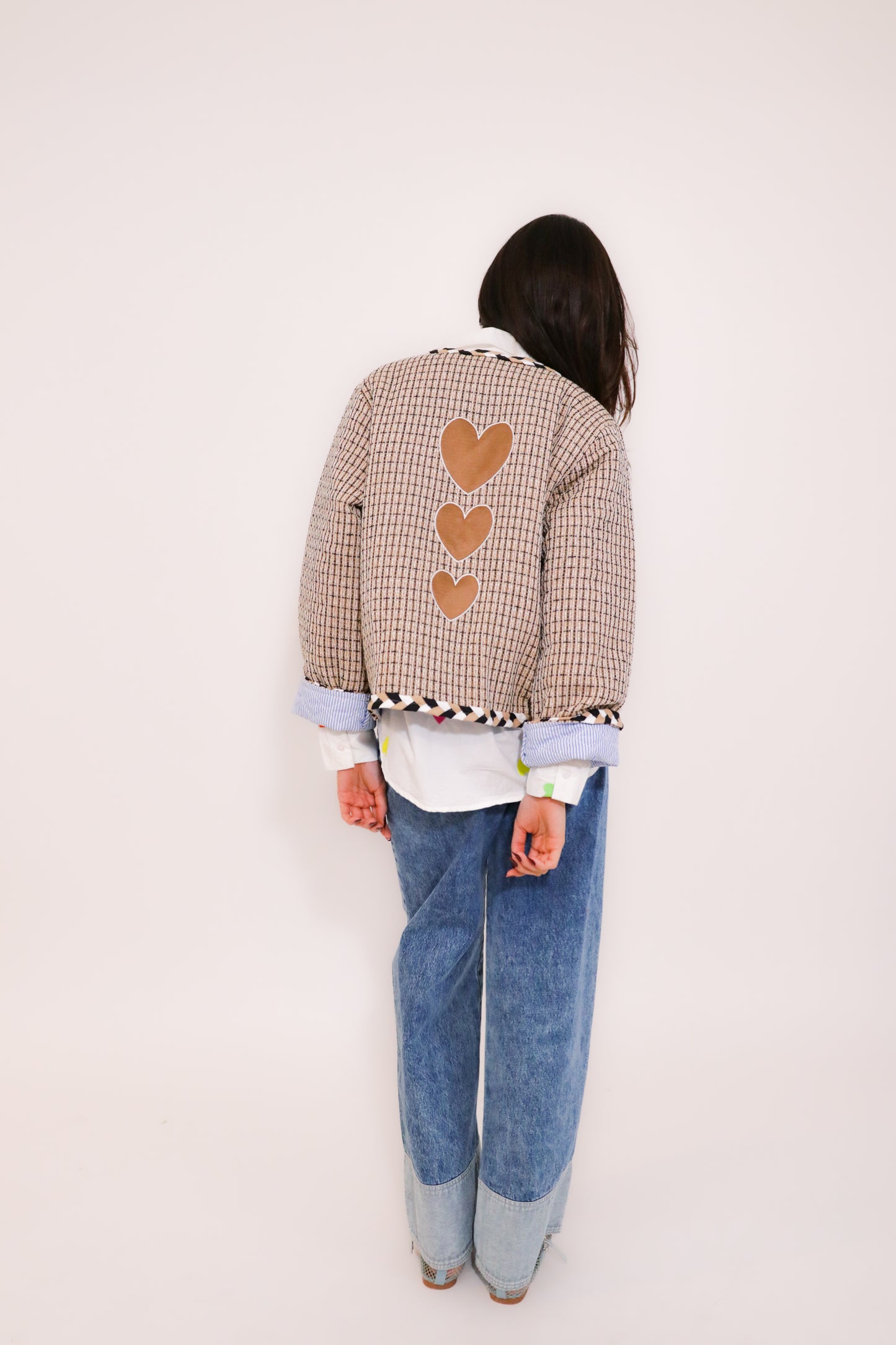 Veste en tweed Heart