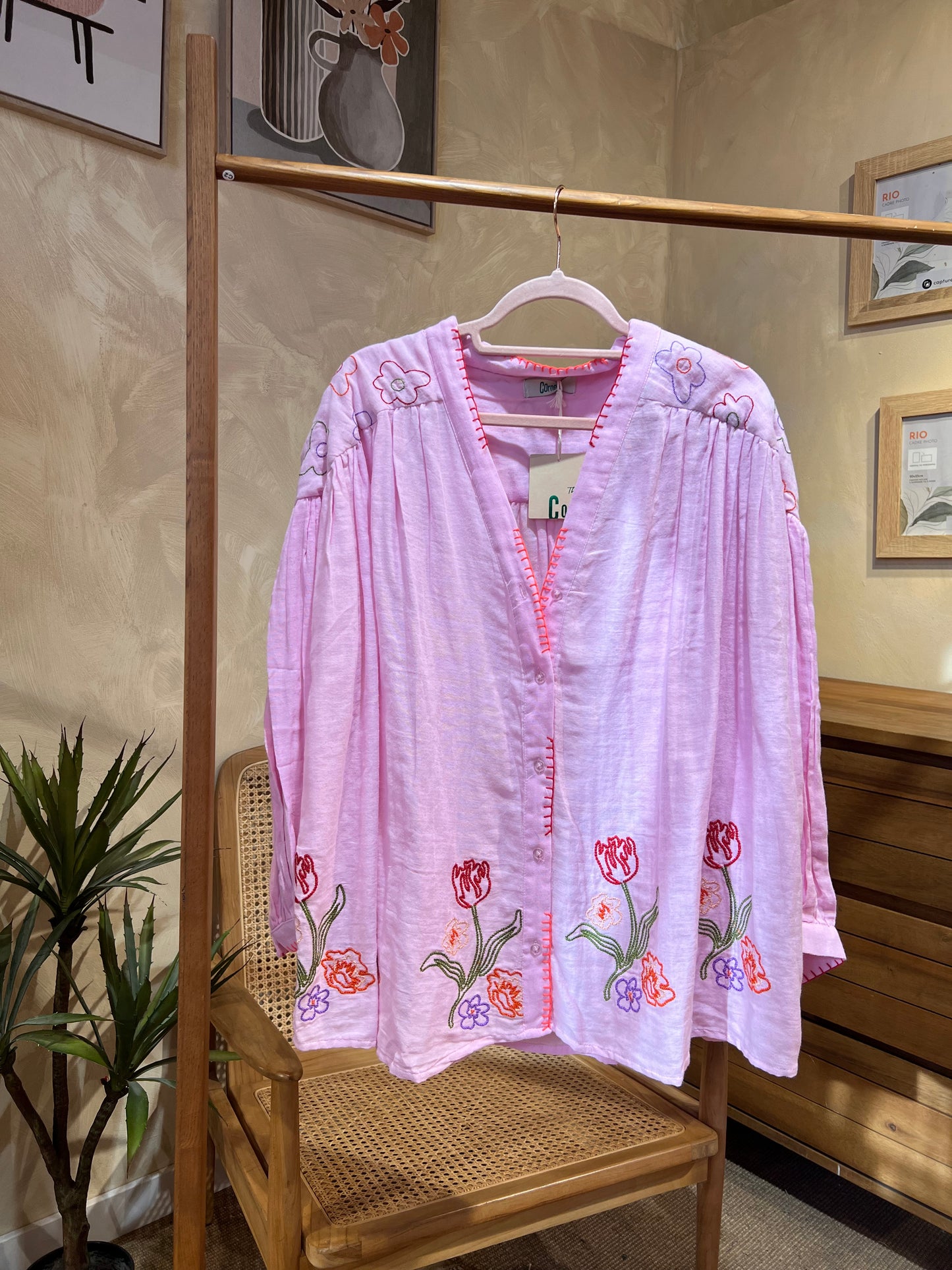 Chemise Jardin Secret