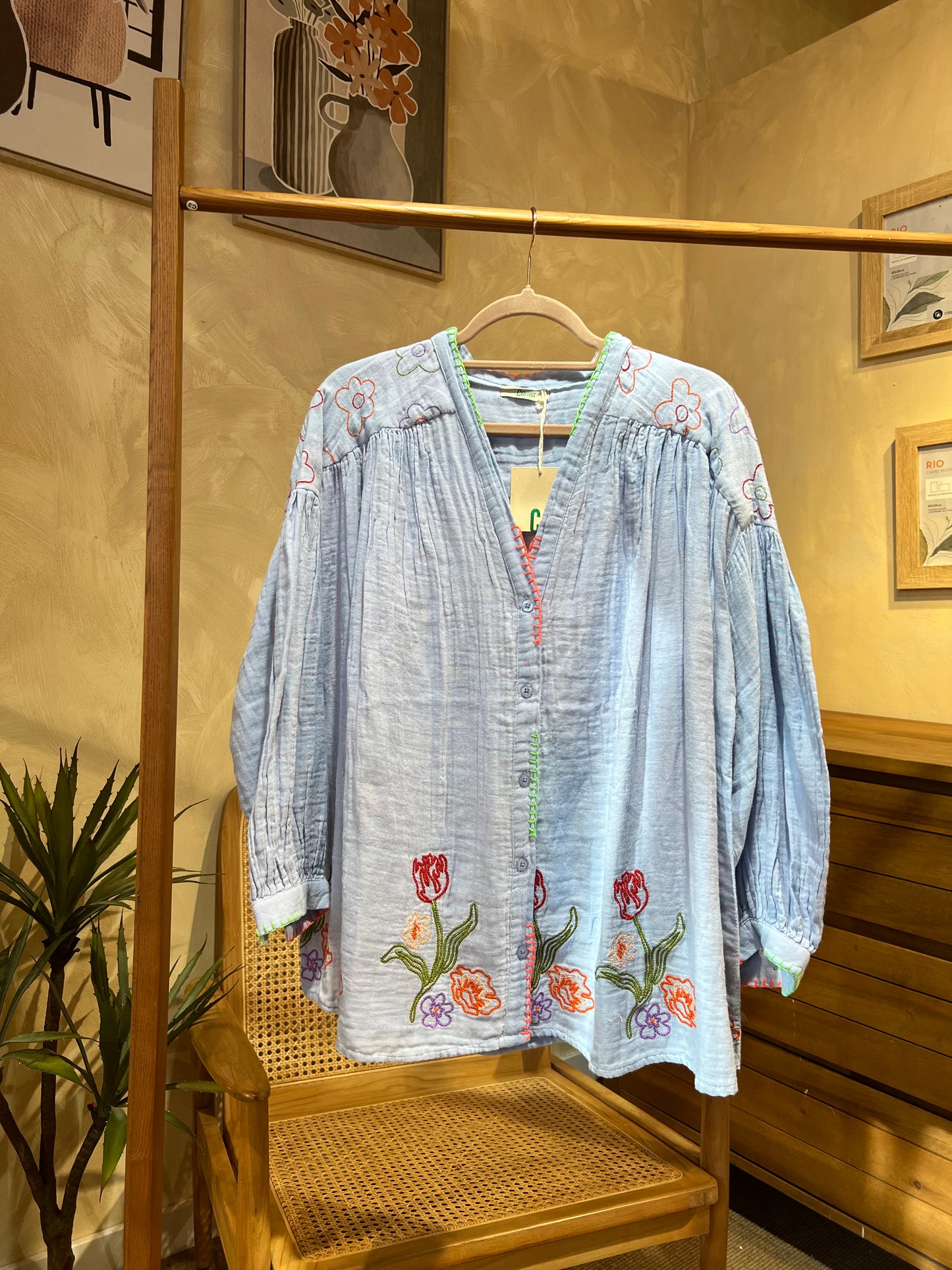 Chemise Jardin Secret