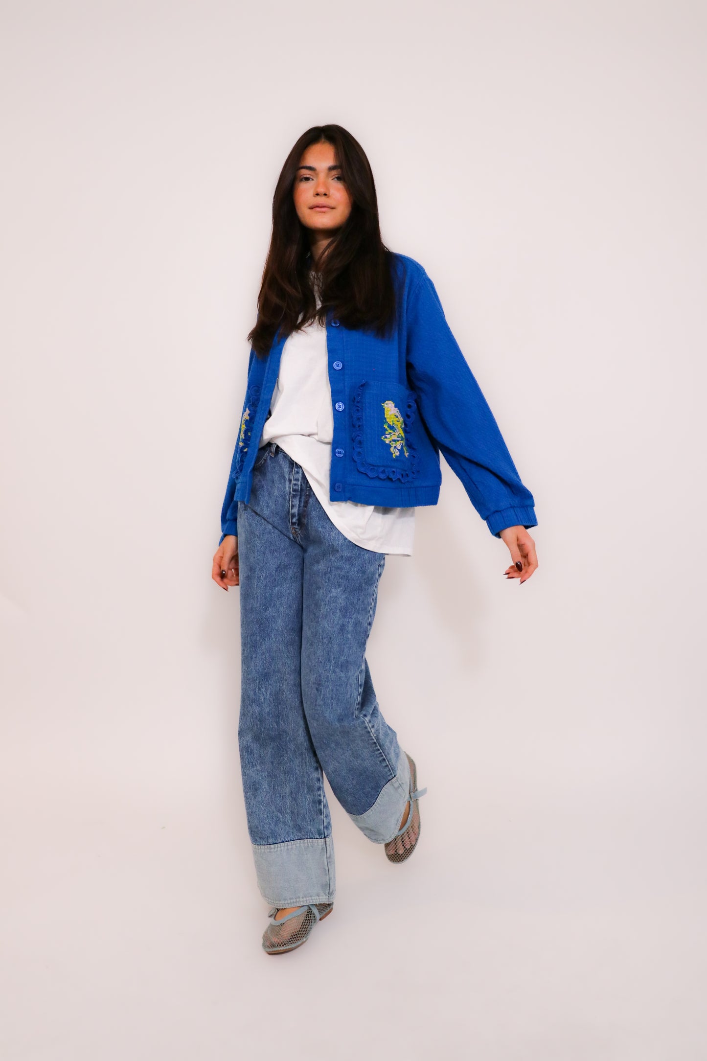 Veste gauffrée Rosa