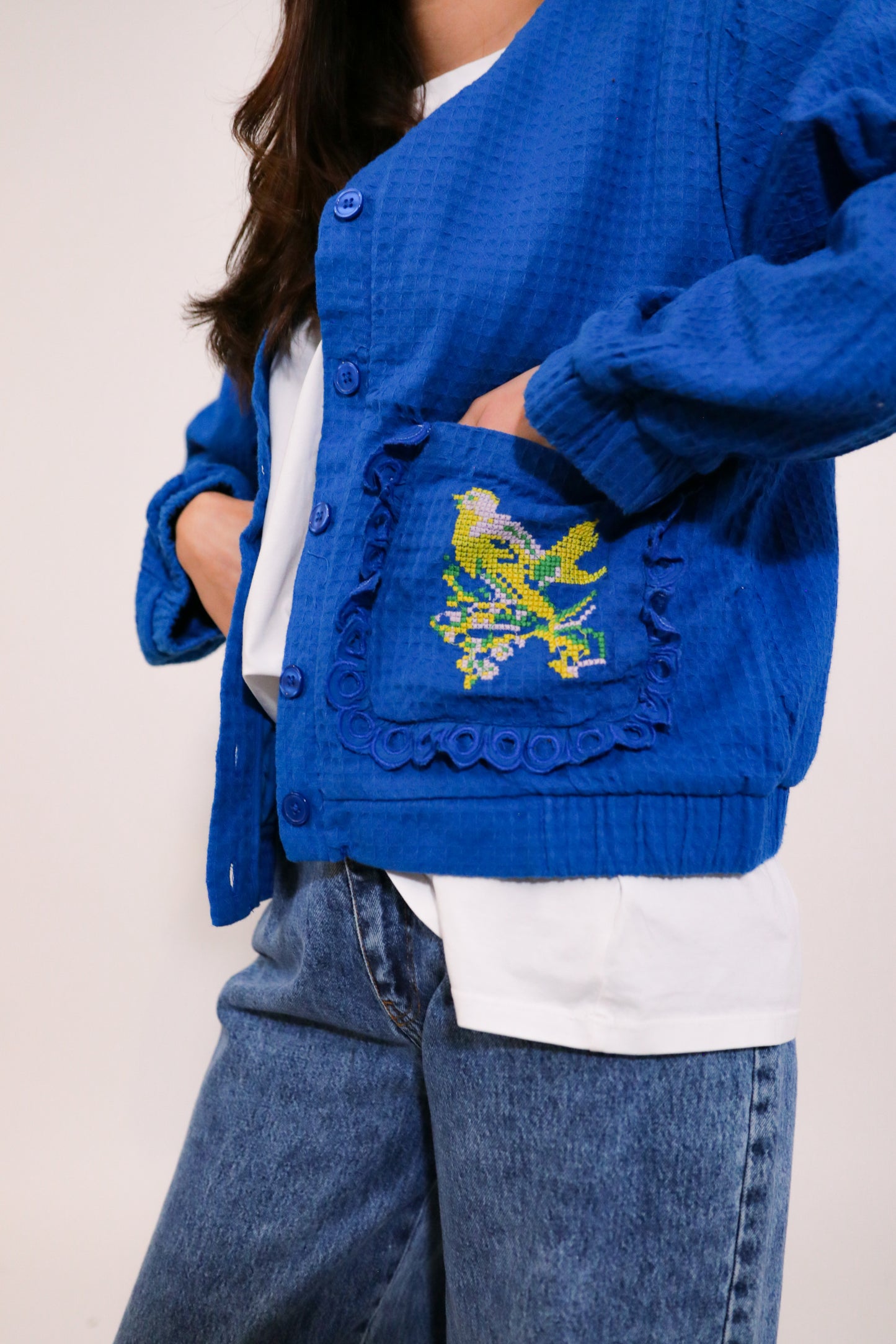 Veste gauffrée Rosa