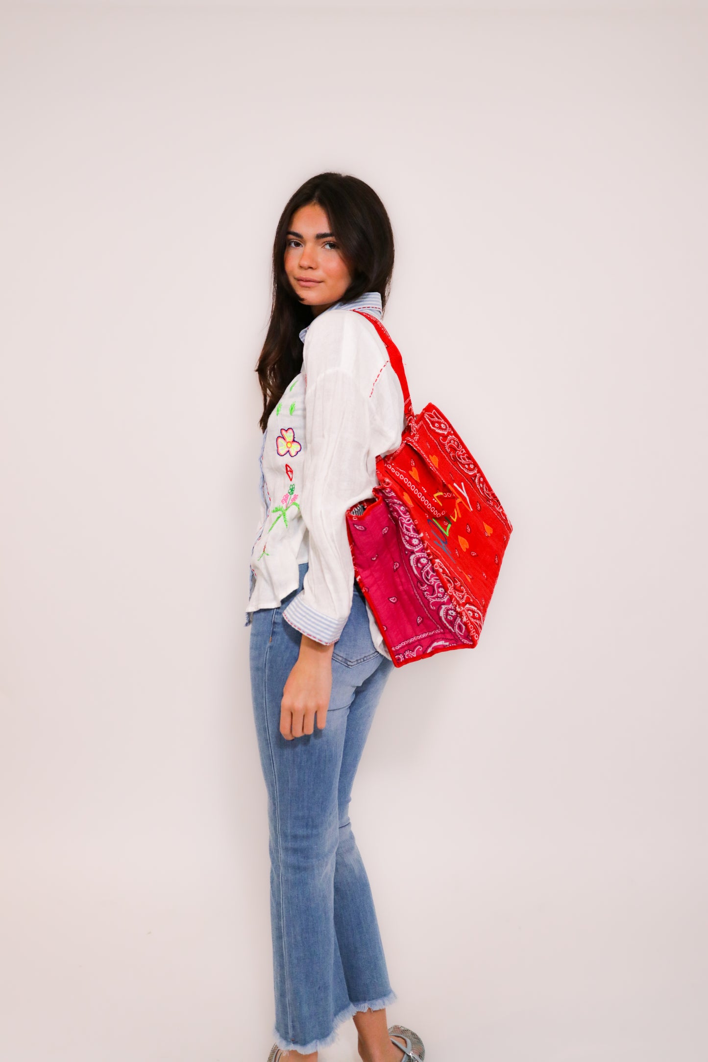 Chemise brodée nomade