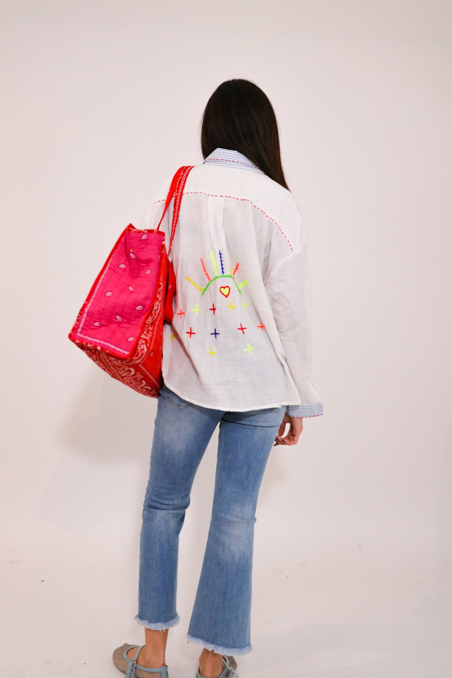 Chemise brodée nomade