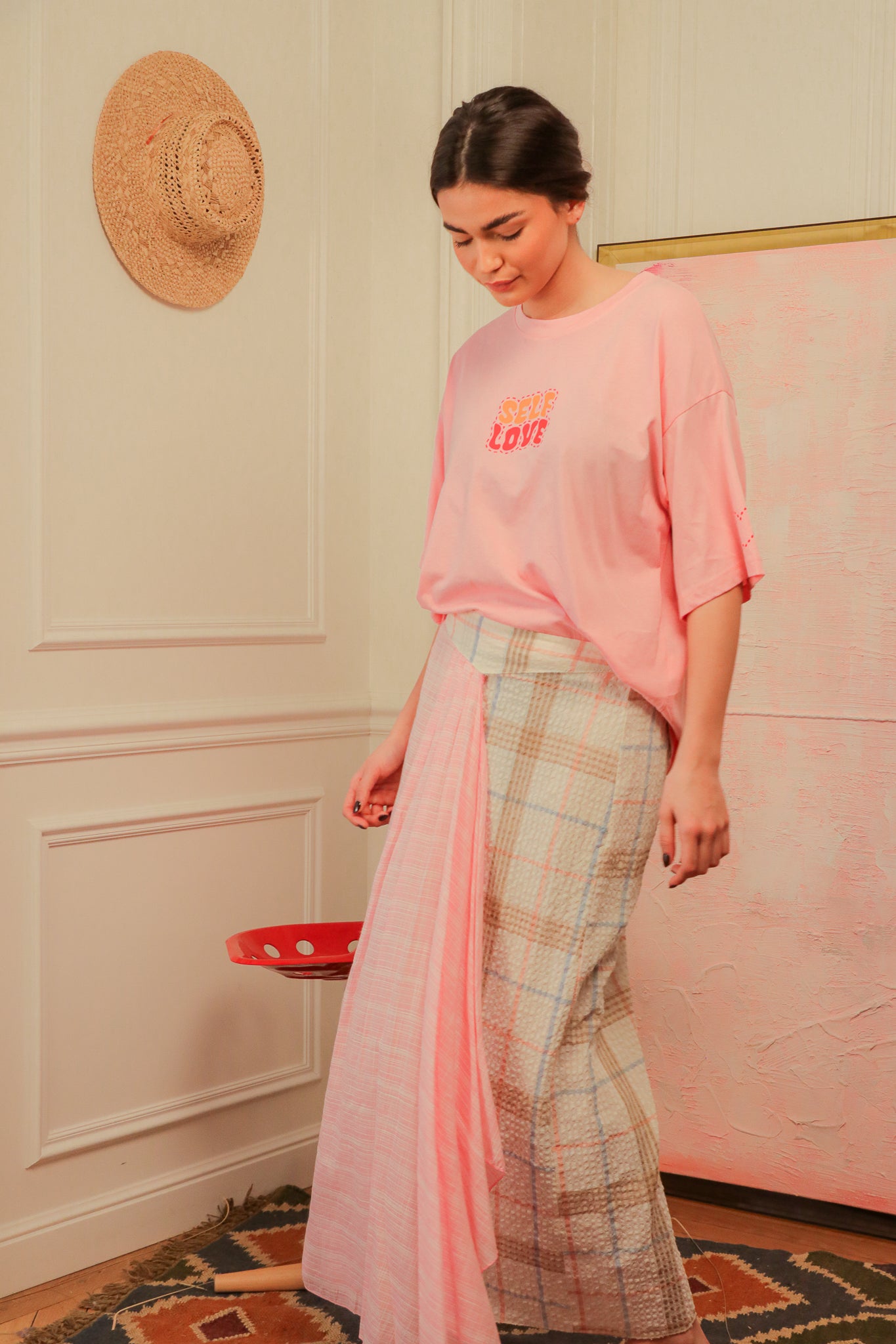 Jupe Patchwork Rose