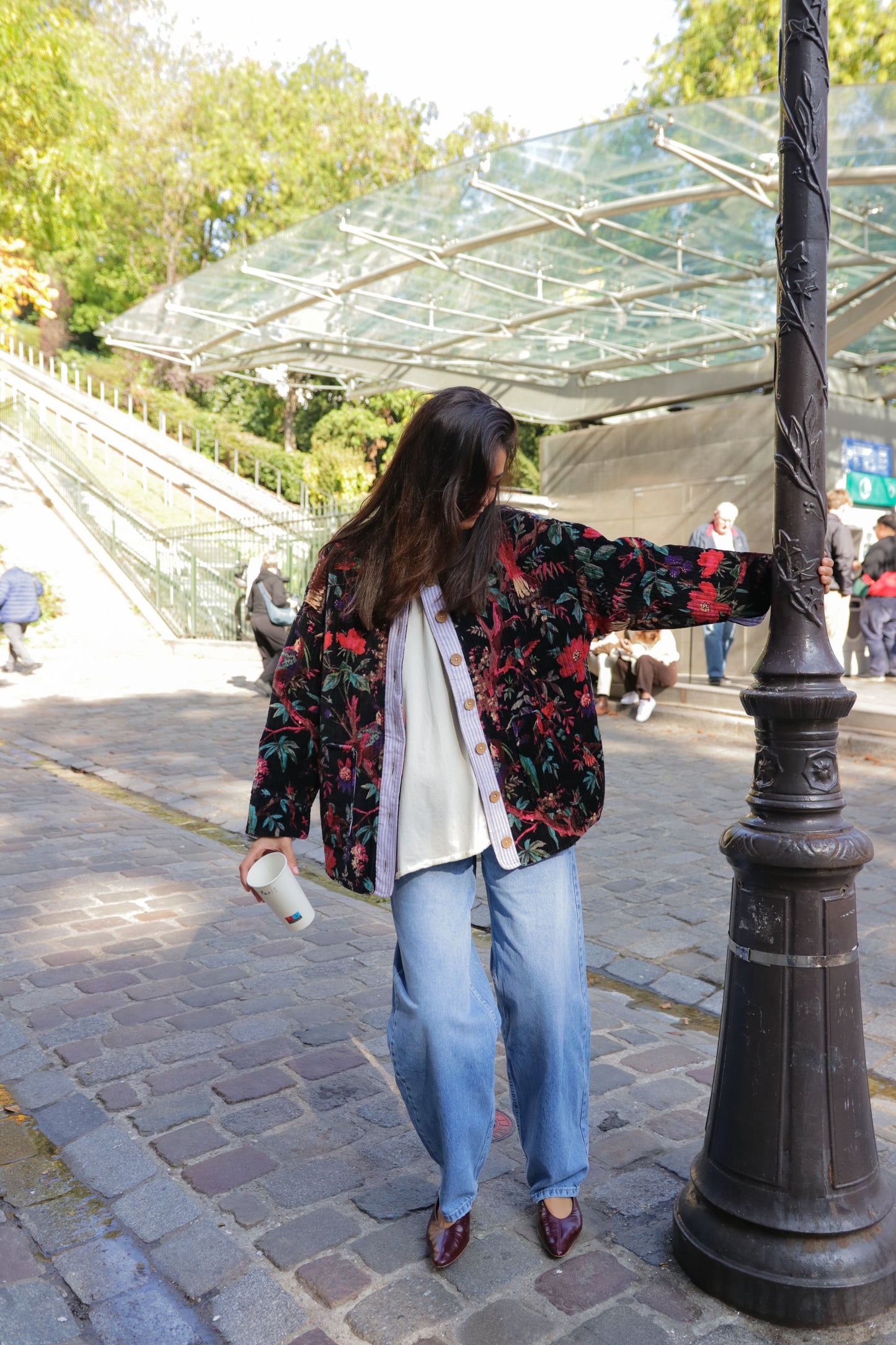 Veste en velour Night