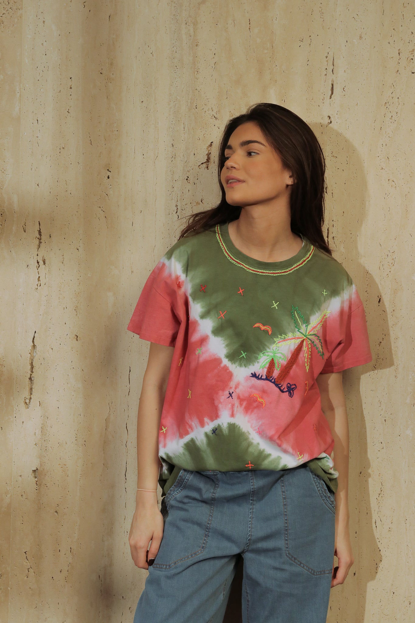 T-shirt Palmier
