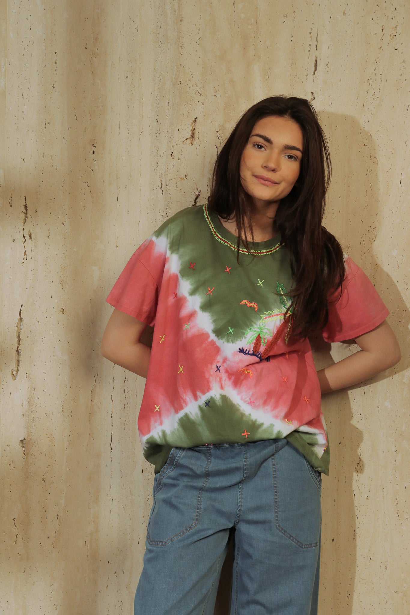 T-shirt Palmier