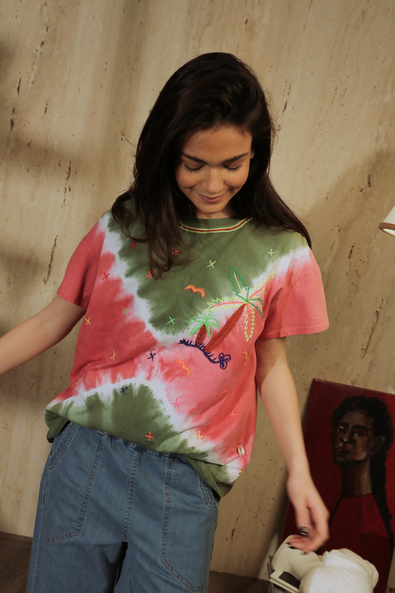 T-shirt Palmier