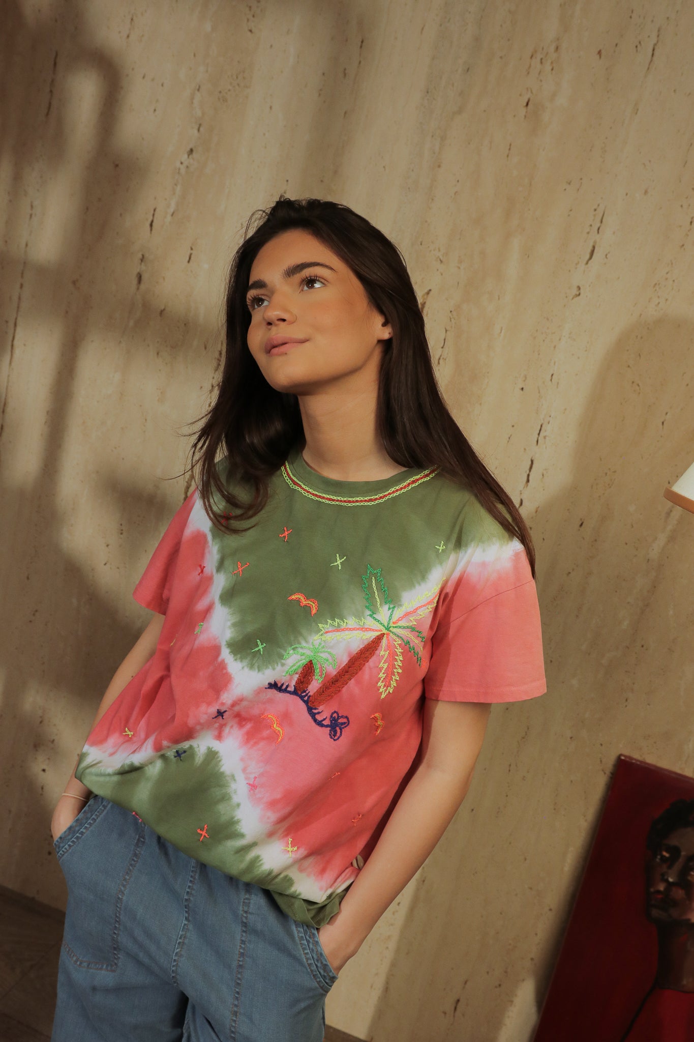 T-shirt Palmier