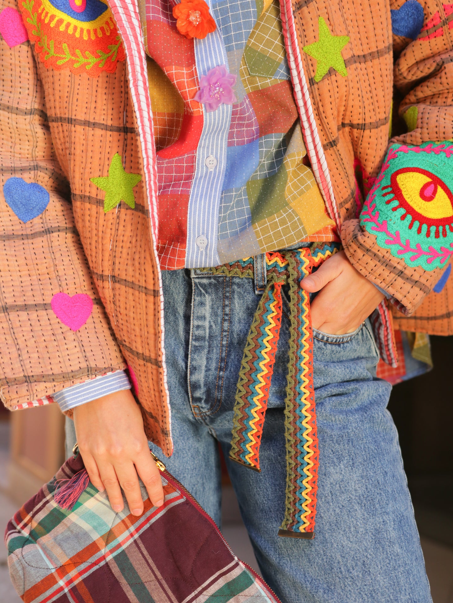 Veste Éclats Brodés