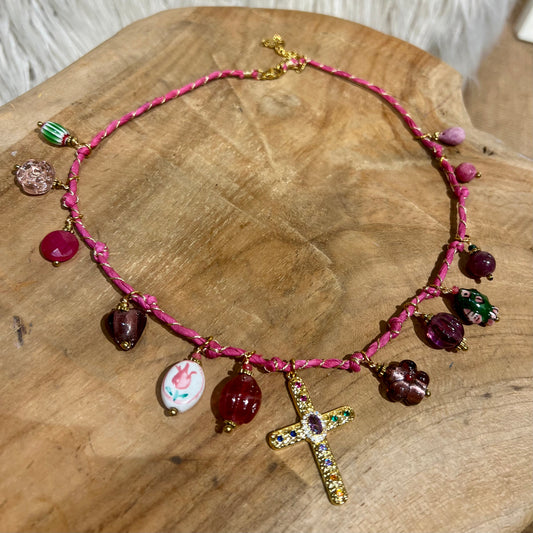 Collier Rosa Mystica Nomade