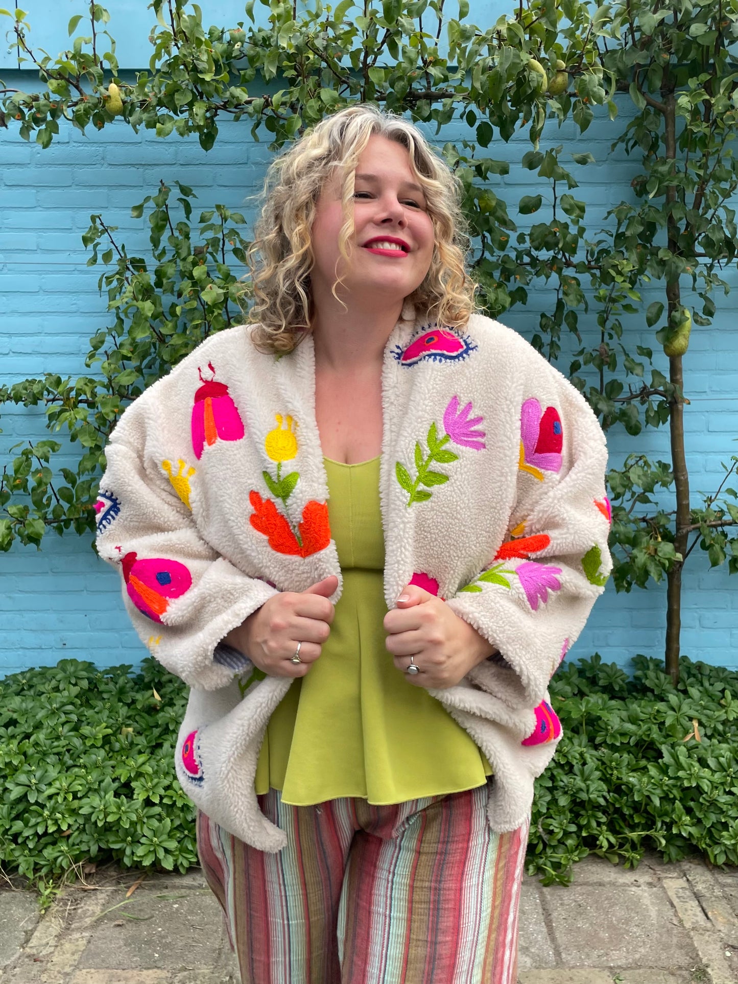 Veste Fleurie Bohème