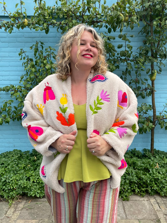 Veste Fleurie Bohème